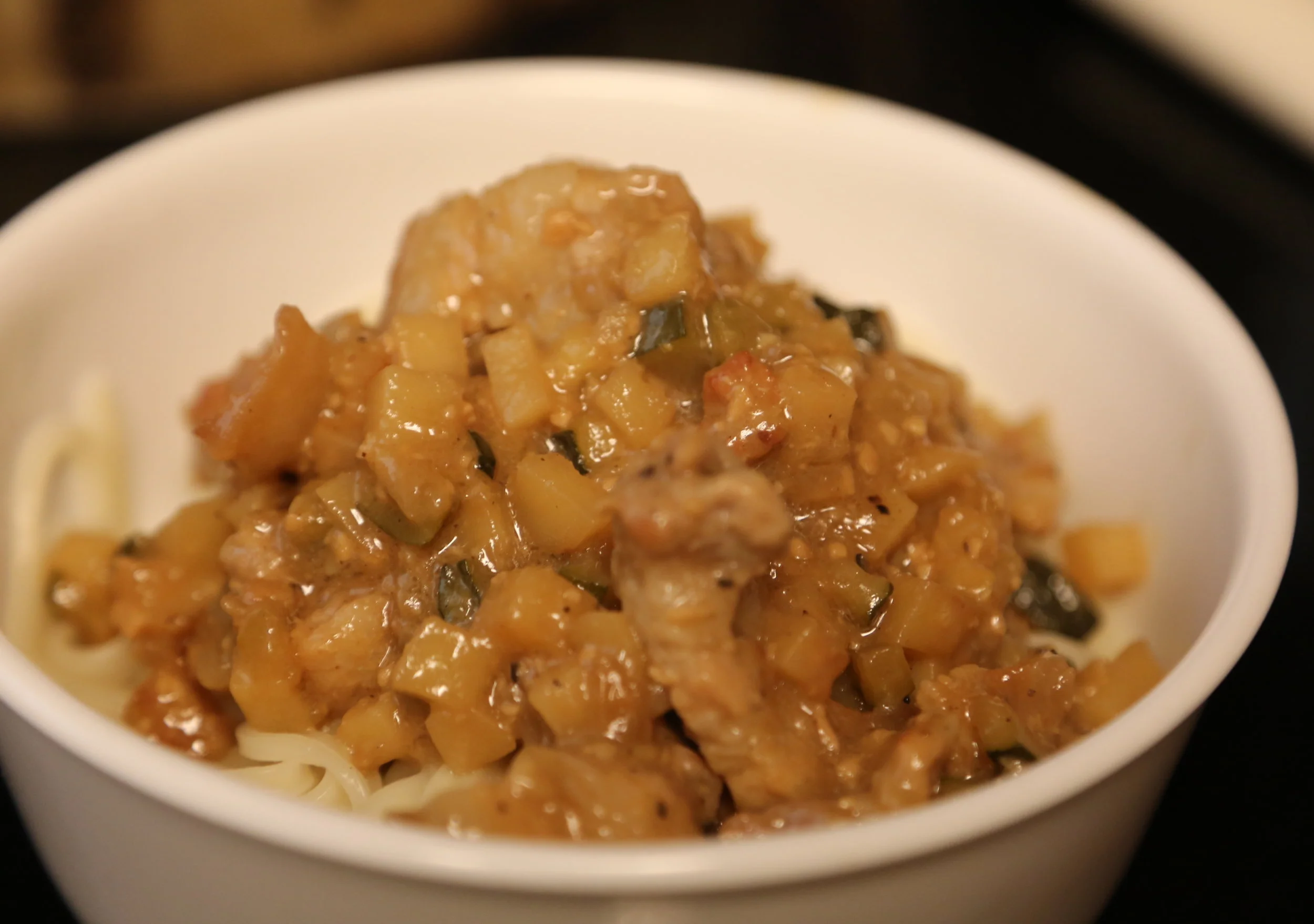 Lazy Bean Paste Noodles