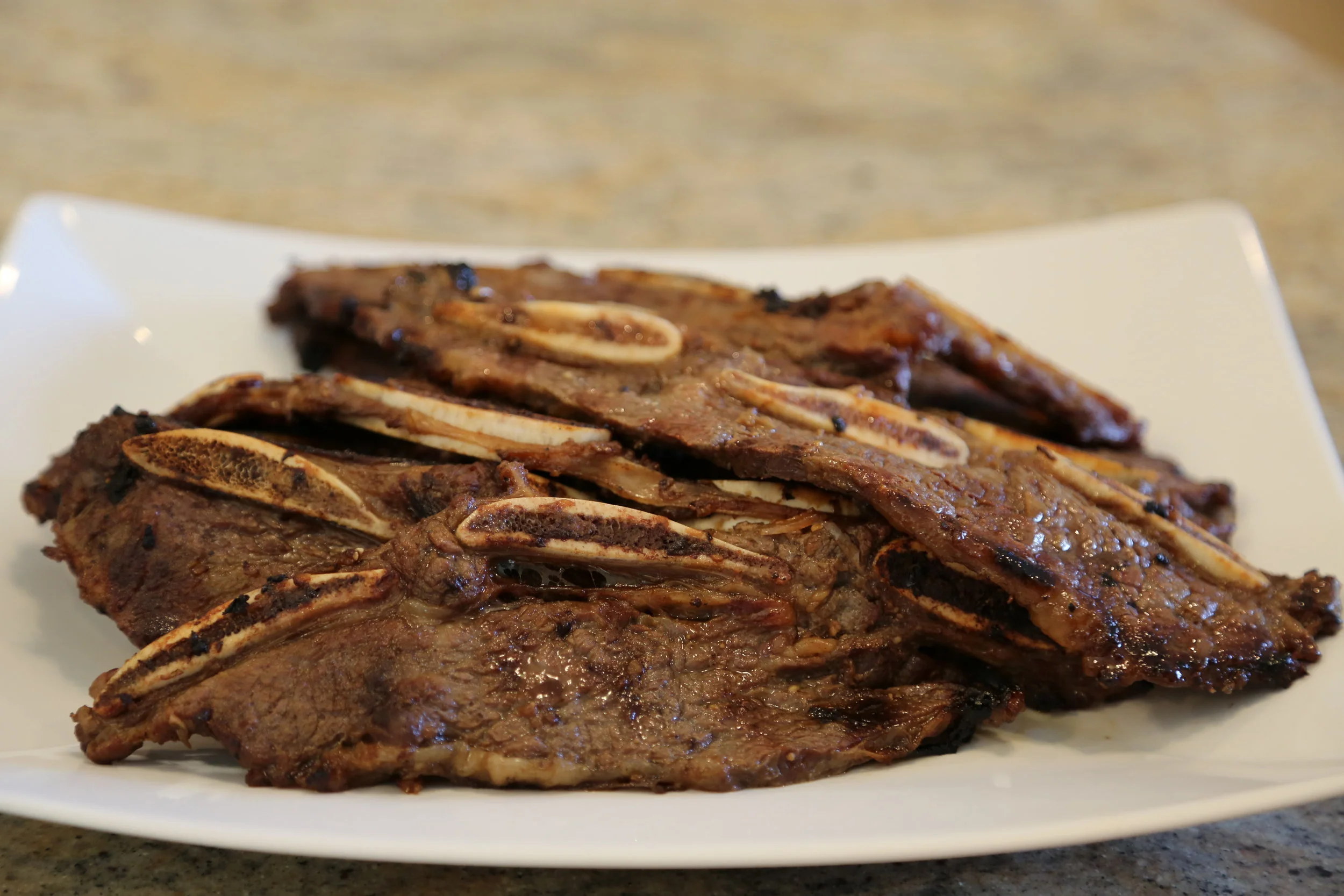 Galbi Korean Style Marinated Short Ribs