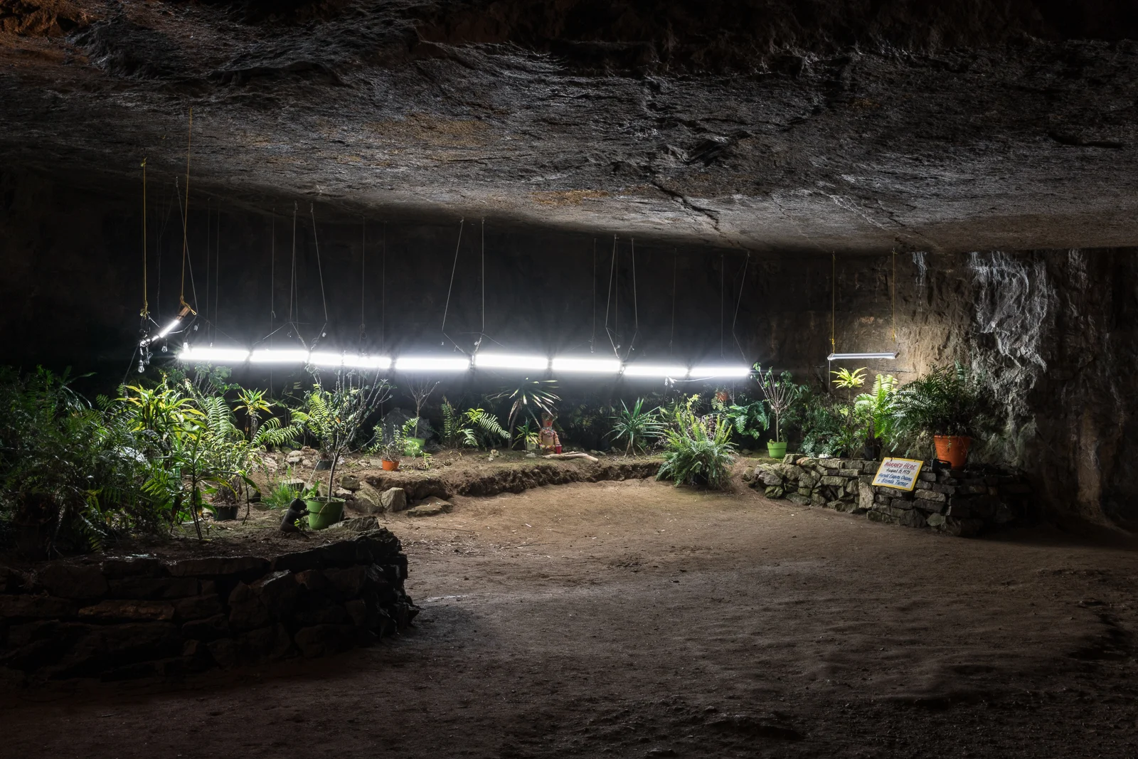 Memorial Garden at the Bonne Terre Lead Mine, Missouri, 2017 © Nate Larson