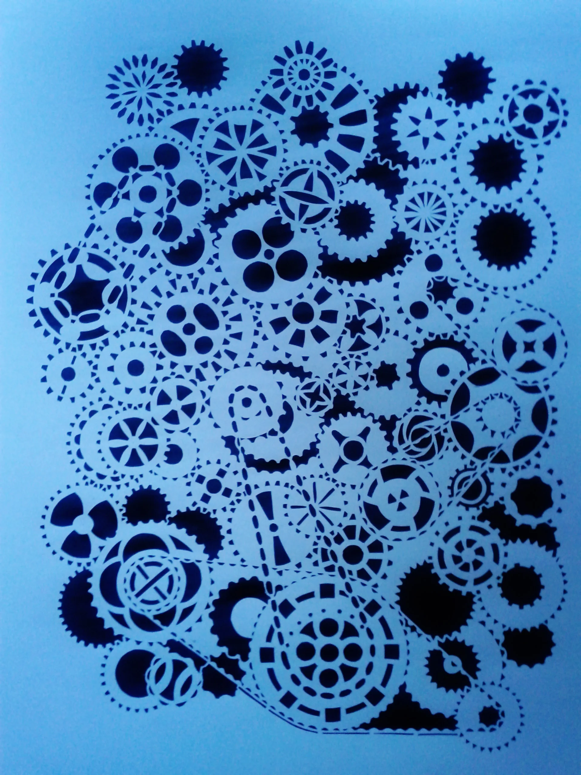Improbable Machine 2012 18x24in