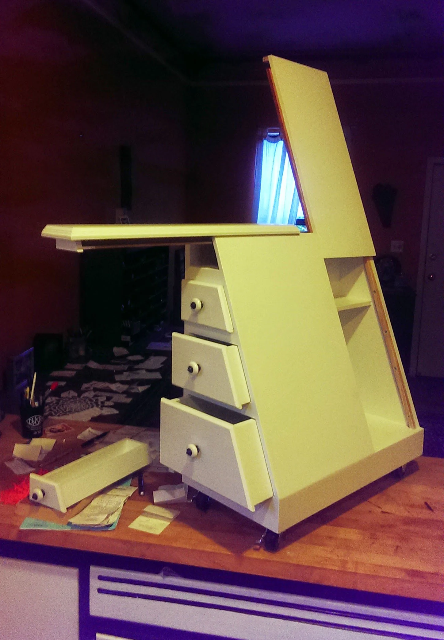 Puzzle Box Cabinet With Hidden Compartments 2015