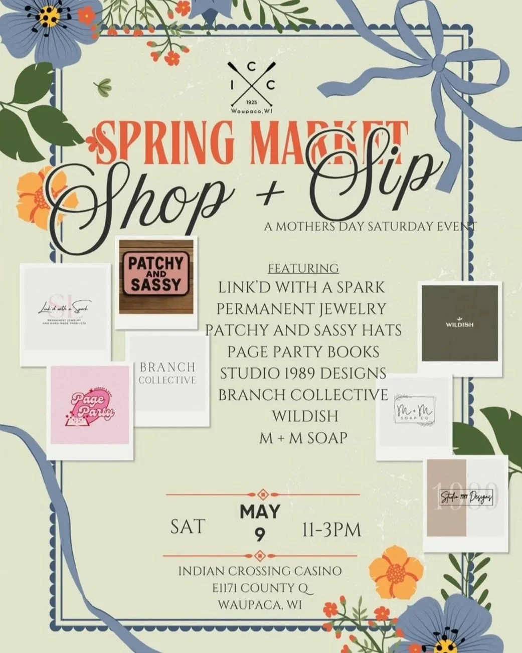Spring Shop + Sip