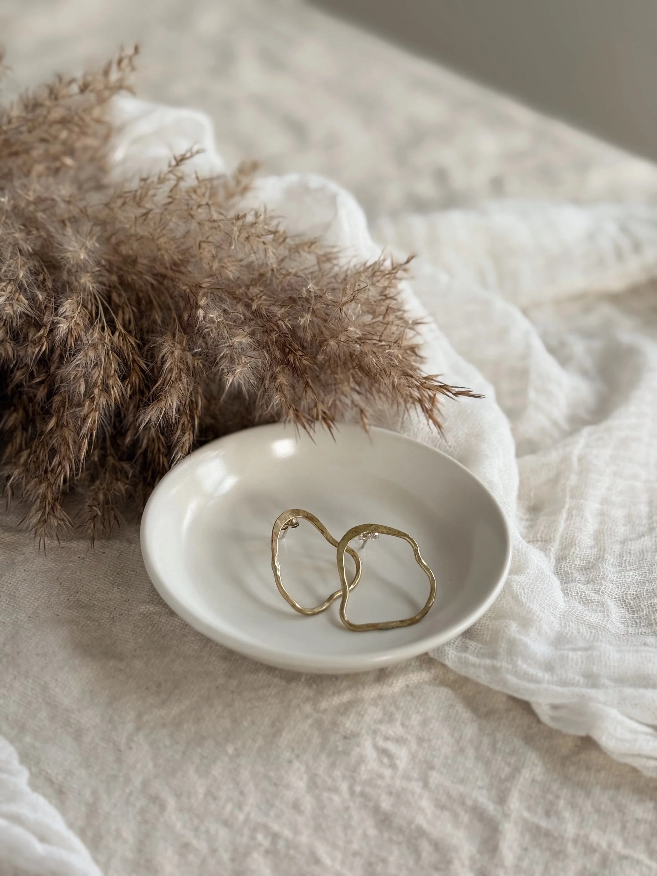 Single Loop Willow Earrings
