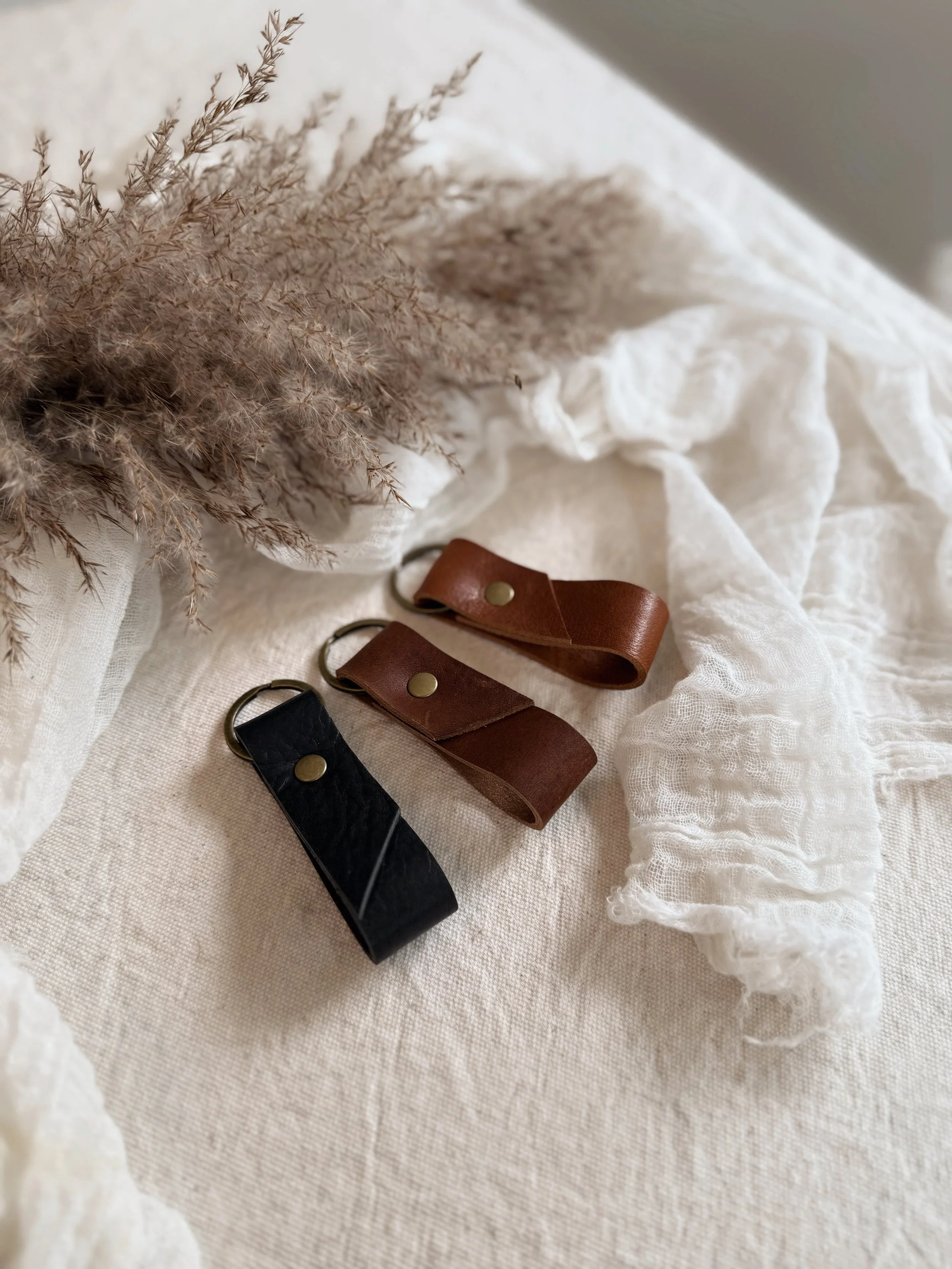 Leather Key Ring