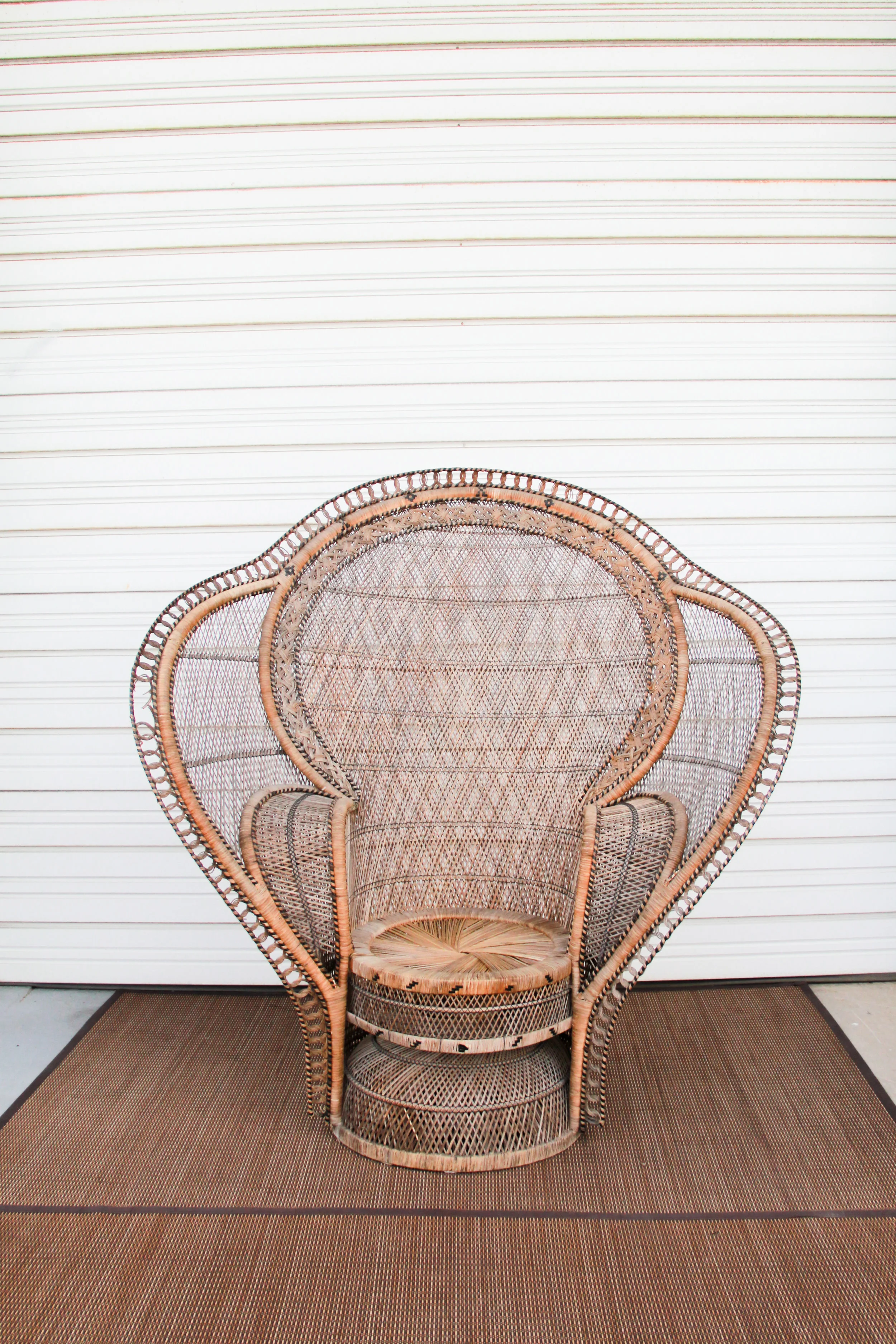 Brown Cobra Peacock Chair