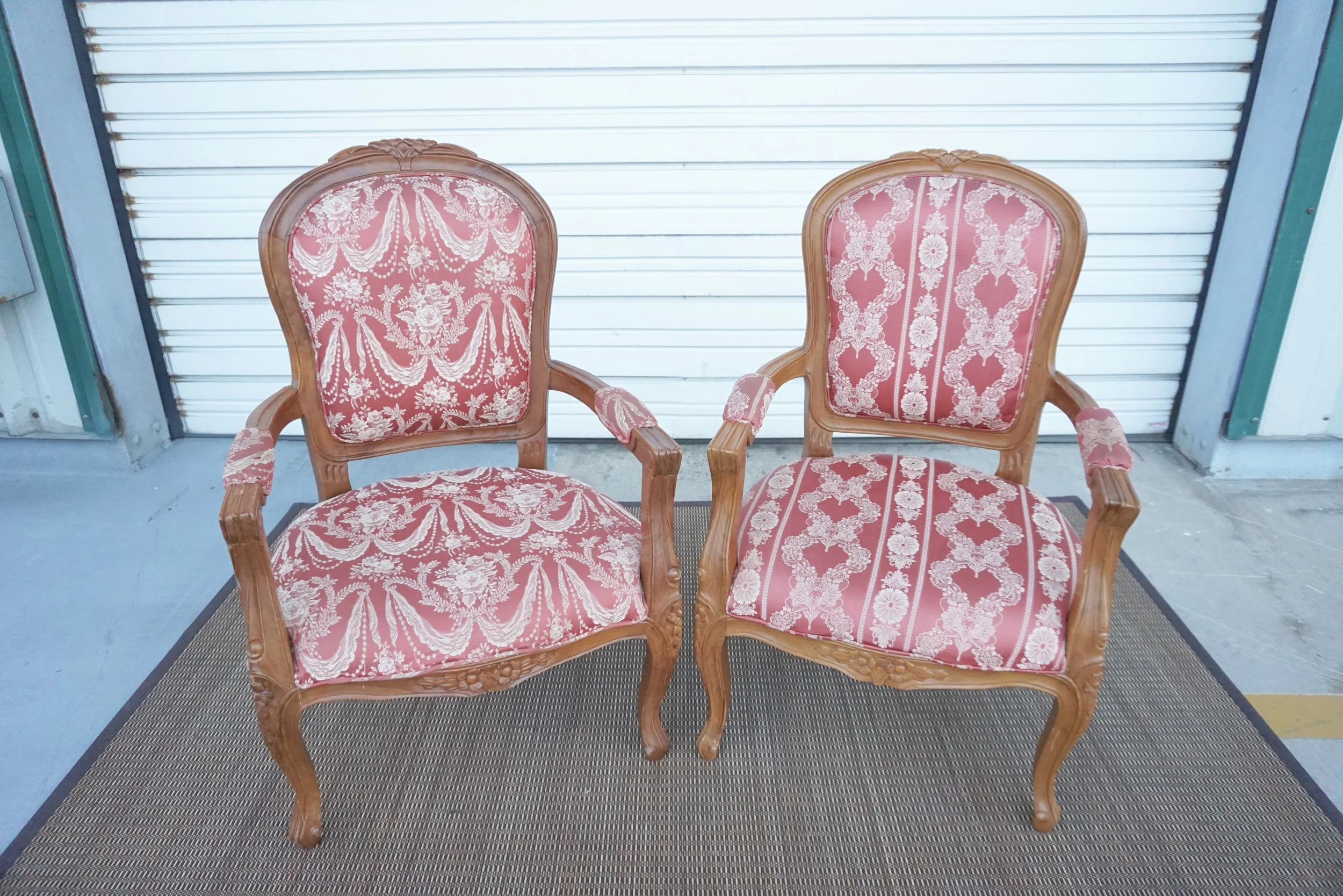 Antique Red Chairs