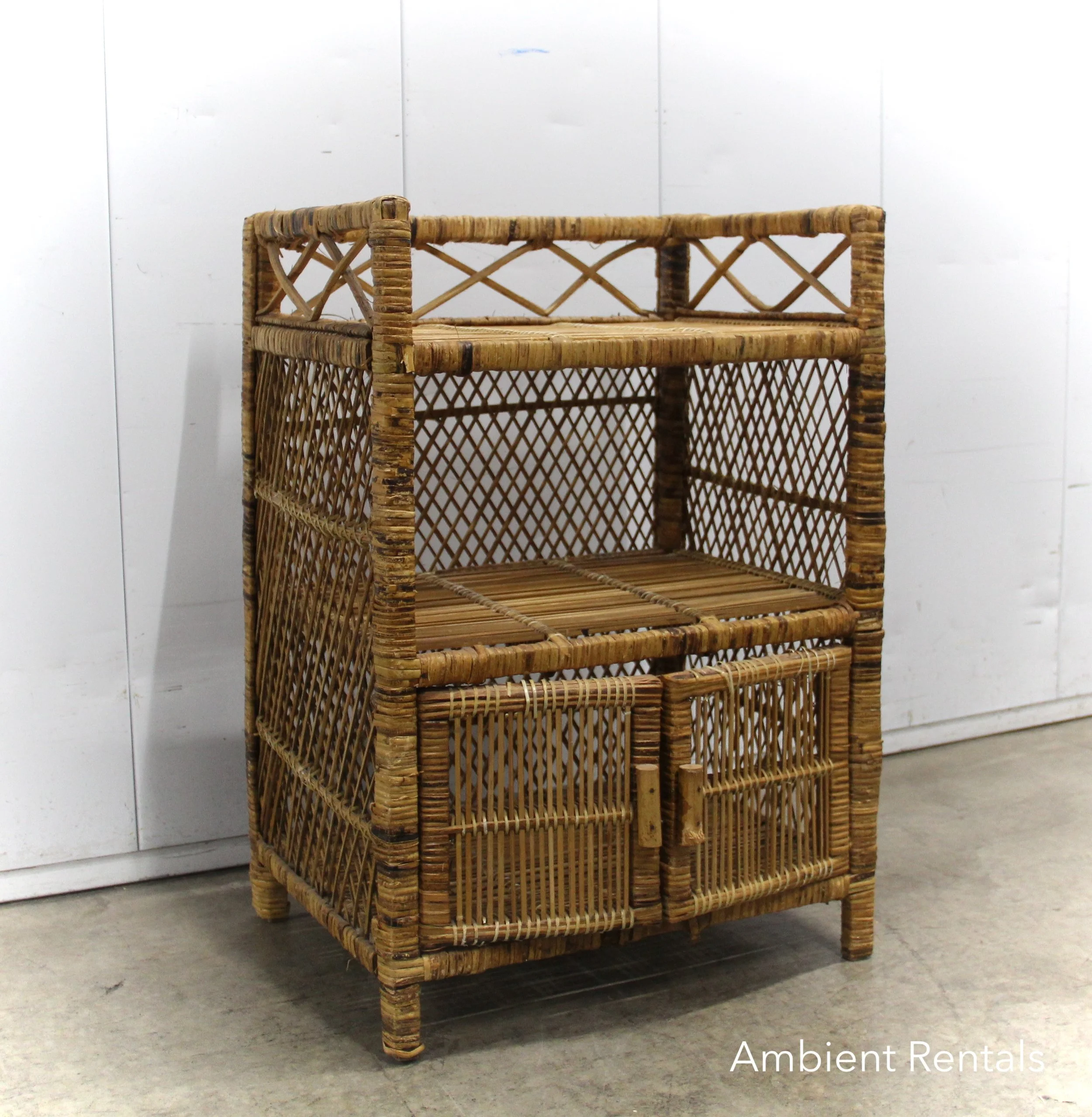 Small wicker shelf