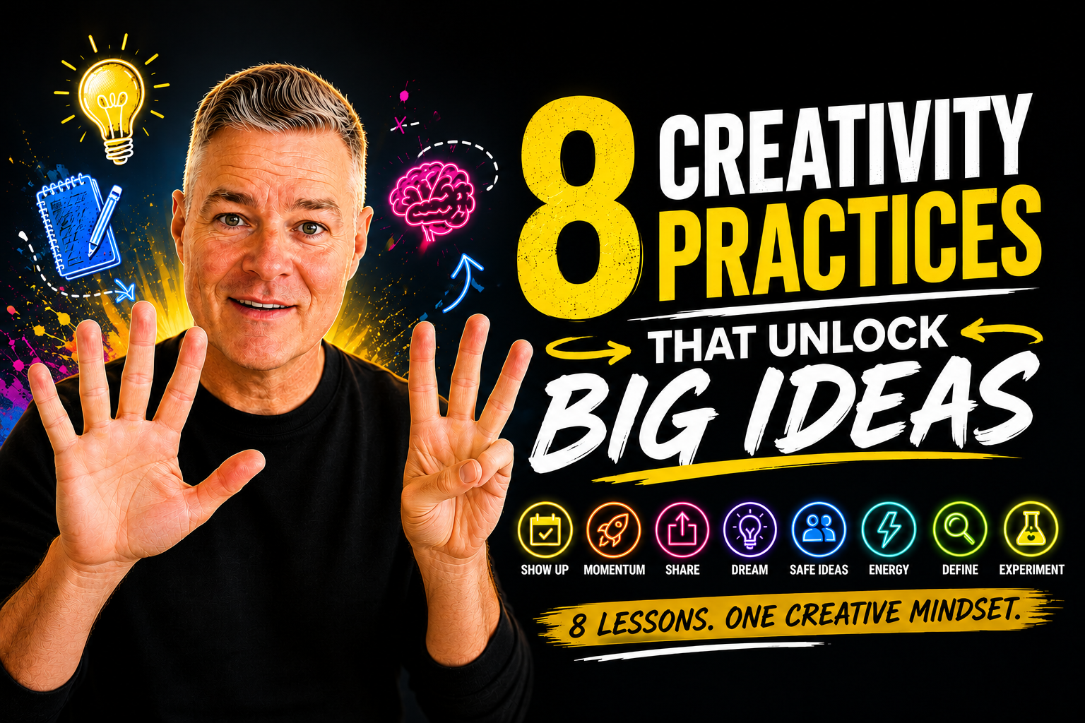 New Episode: I Studied 100+ Creativity Experts. Here Are the 8 Ideas That Matter.