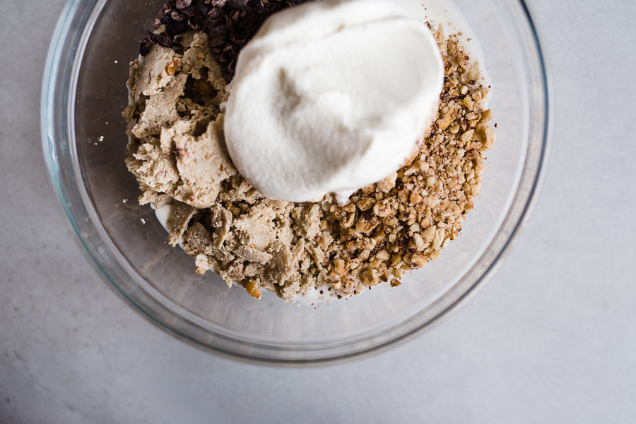 Gather a Table- HALVA ICE CREAM SANDWICH COOKIES WITH HAZELNUTS AND CACAO NIBS