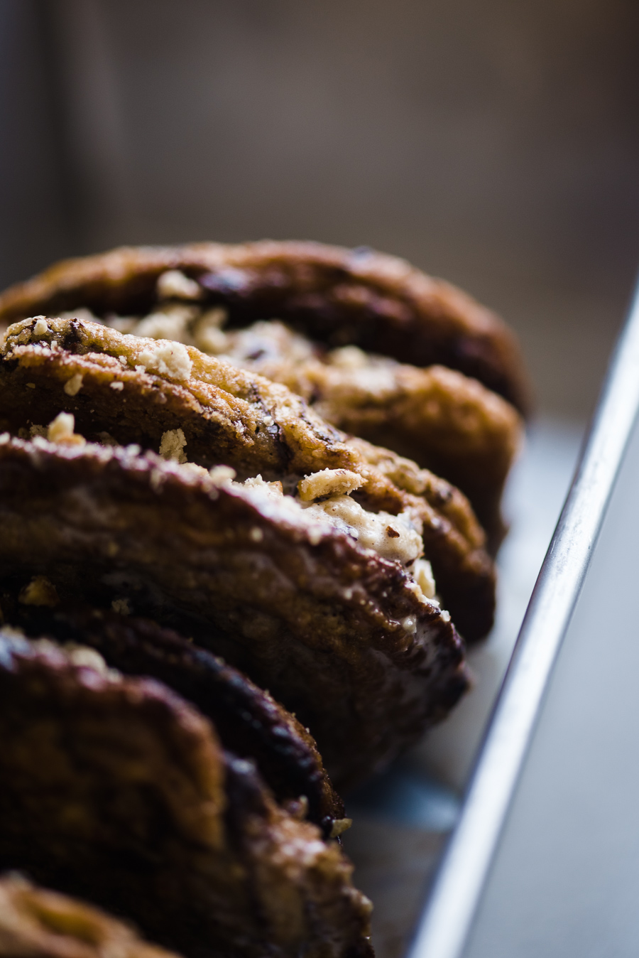 Gather a Table - HALVA ICE CREAM SANDWICH COOKIES WITH HAZELNUTS AND CACAO NIBS