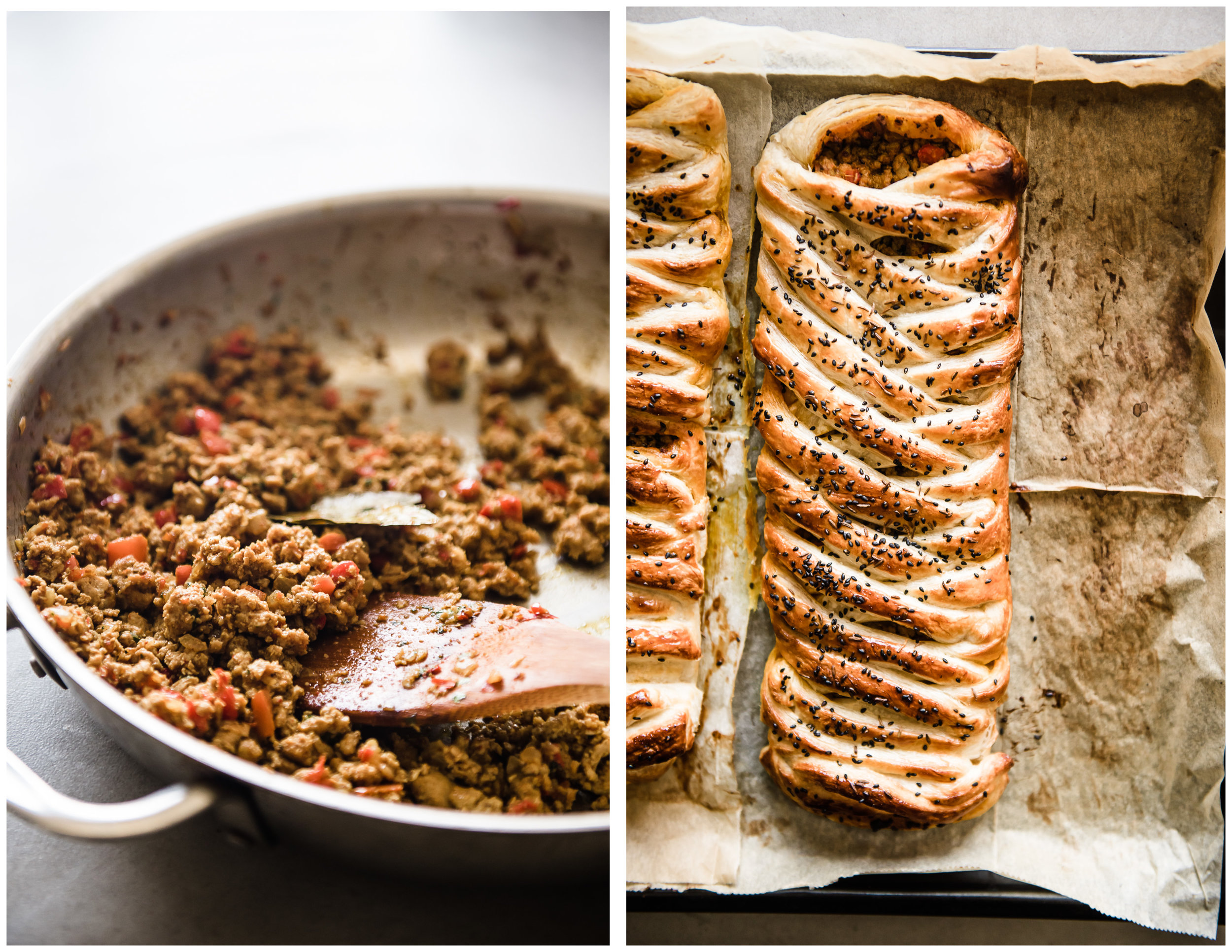 Moroccan Meat Bourekas