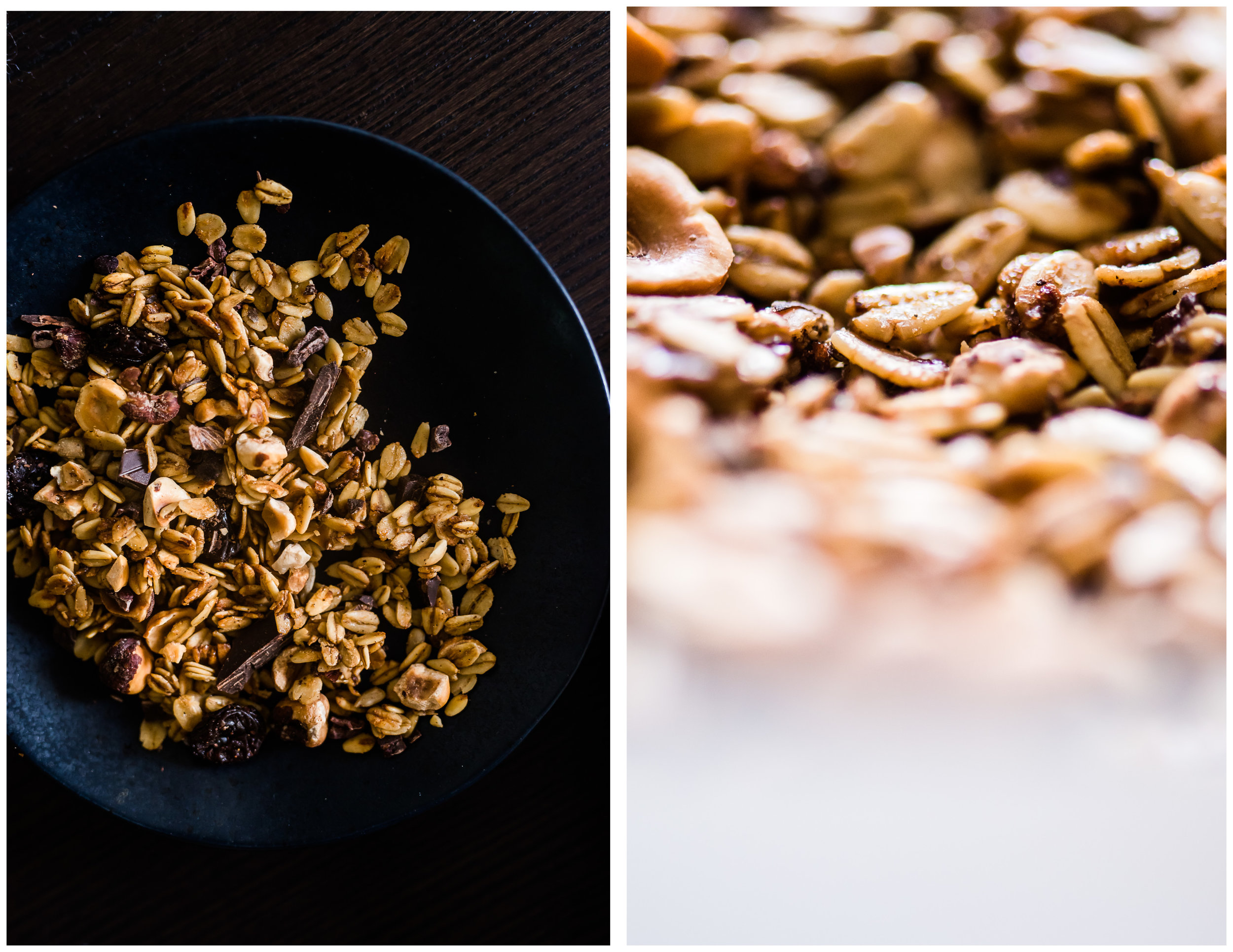 Dried Cherries, Hazelnut, Dark Chocolate & Cacao Nibs Granola