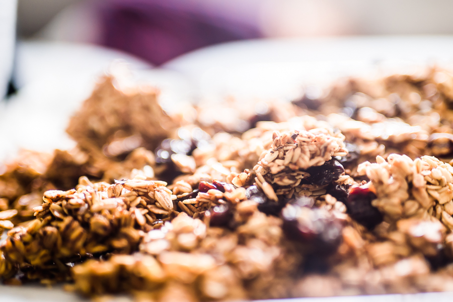 Dried Cherries, Hazelnut, Dark Chocolate & Cacao Nibs Granola