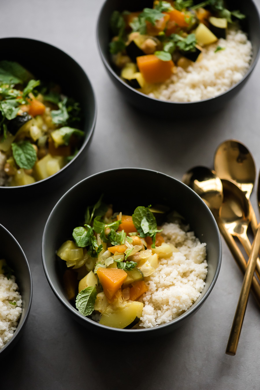 Moroccan Vegetable Stew with Couscous