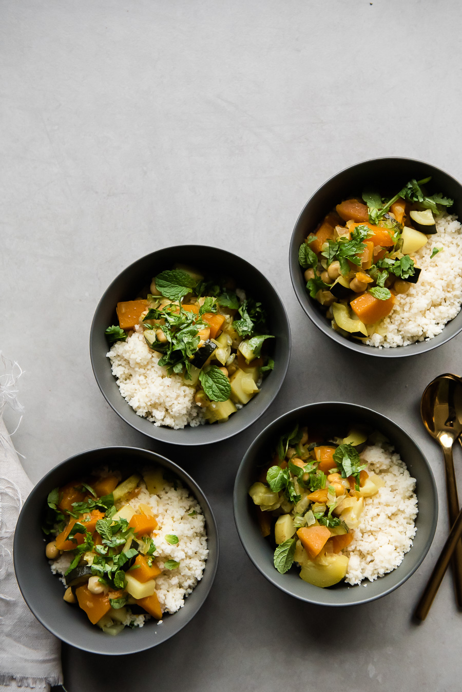 Moroccan Vegetable Stew with Couscous