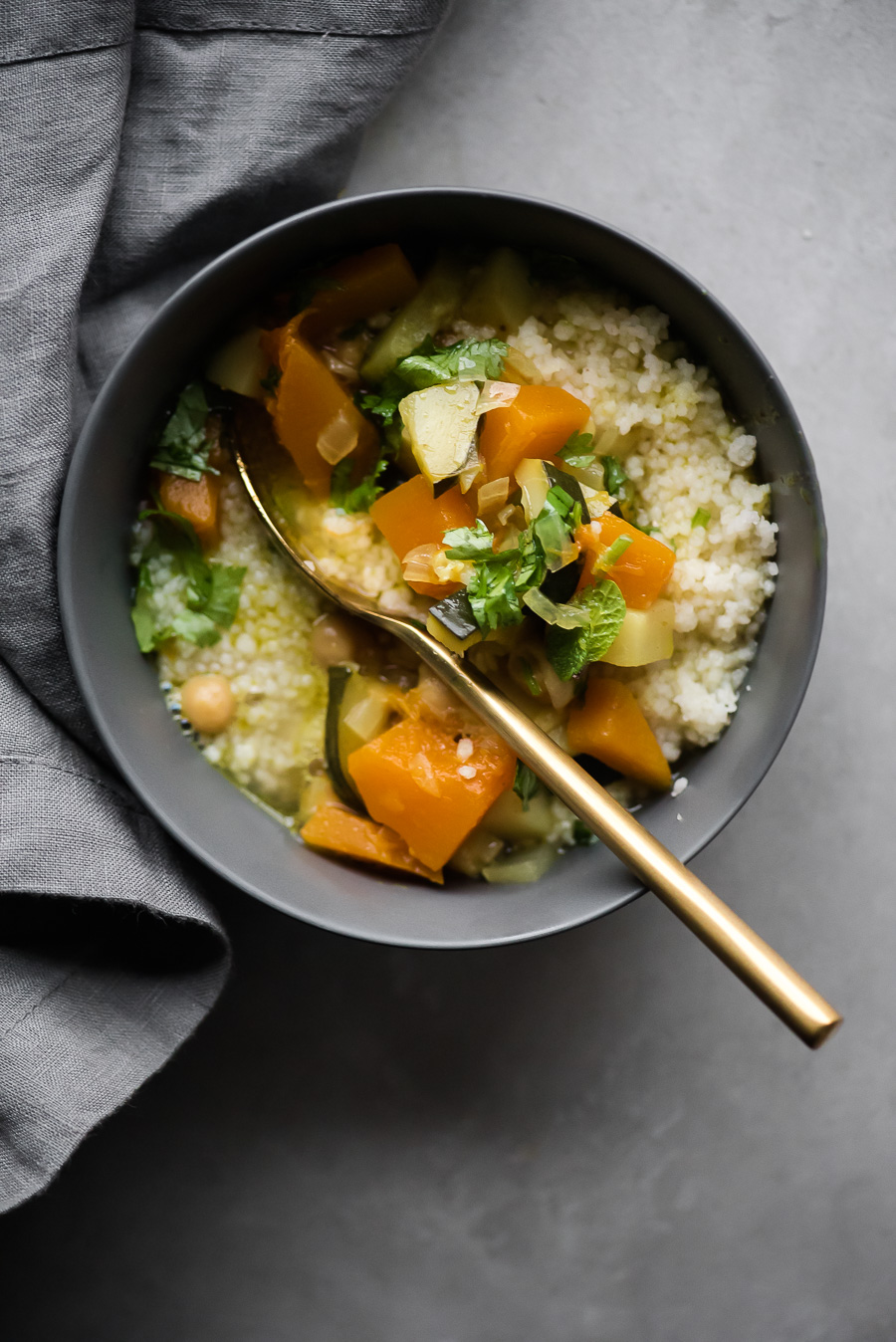 Moroccan Vegetable Stew with Couscous