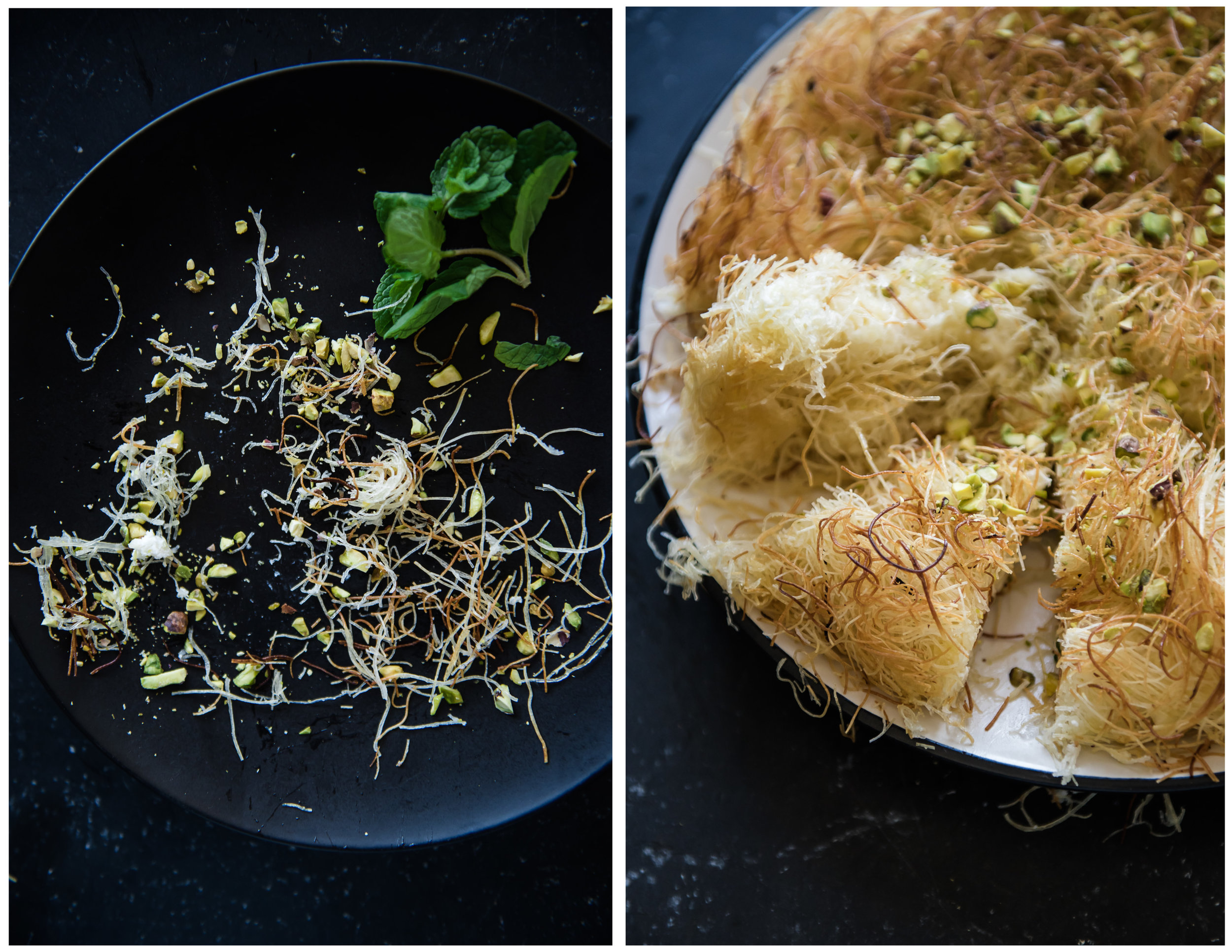 Kanafeh - Sweet Cheese Dessert - Gather A Table