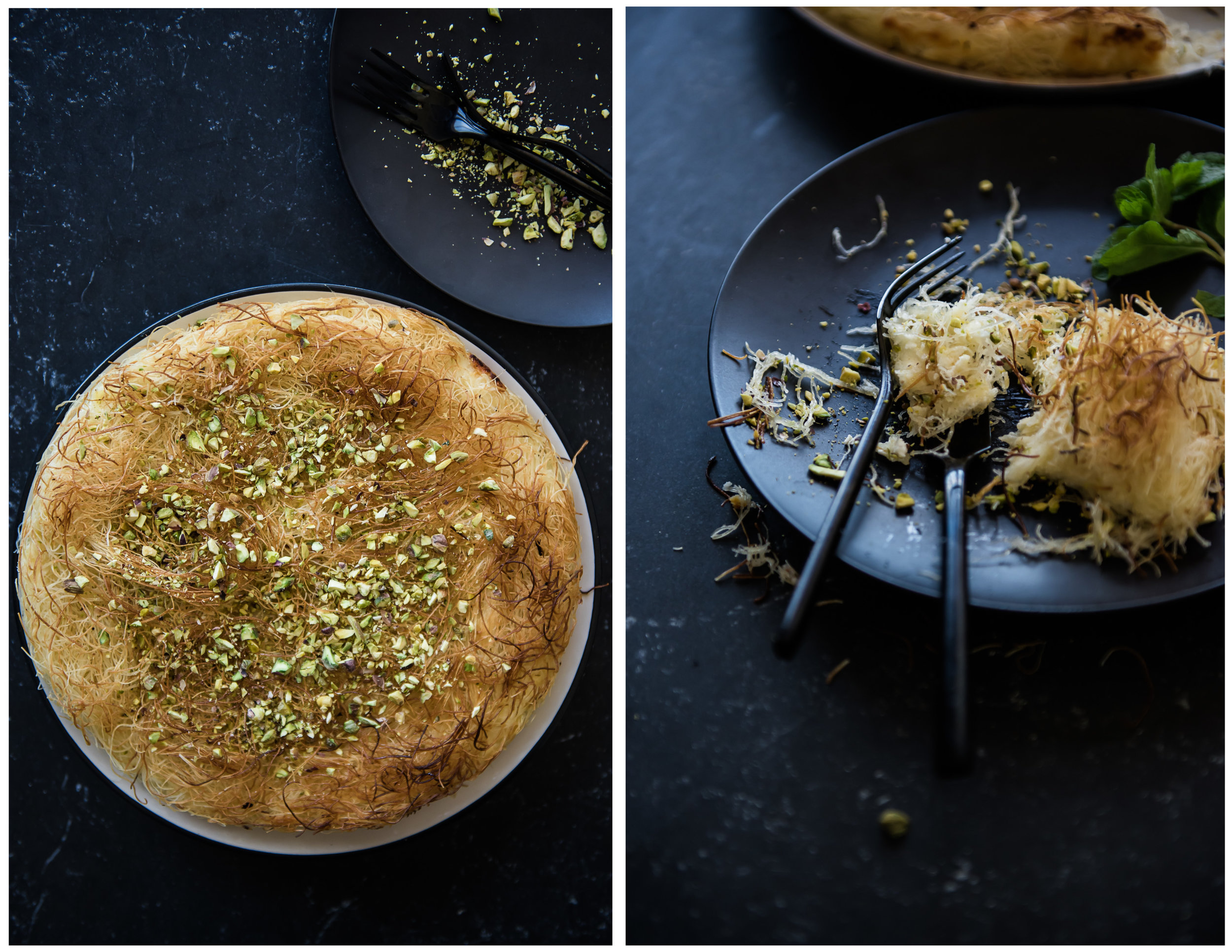 Kanafeh - Sweet Cheese Dessert - Gather A Table