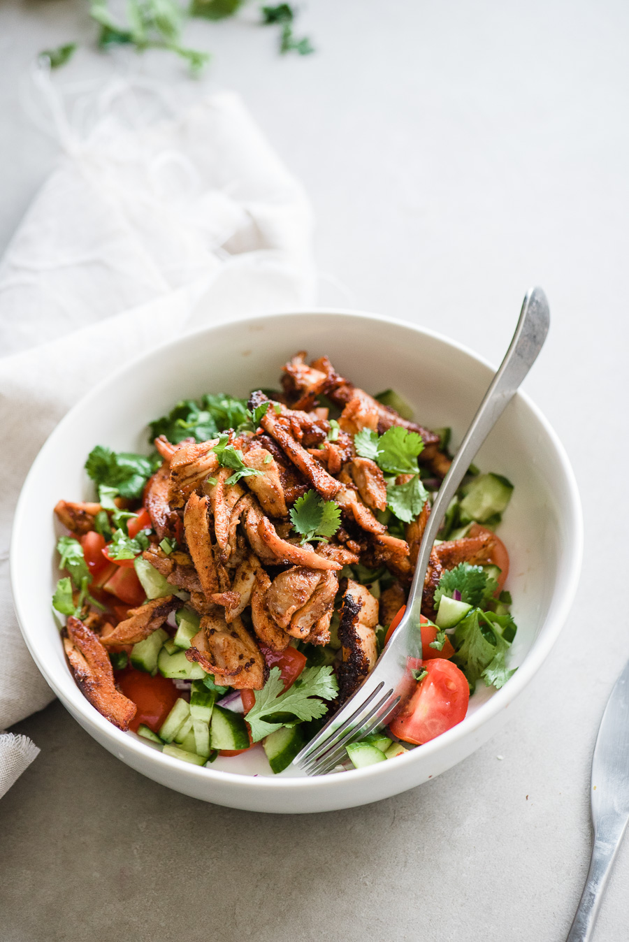 Chicken Shawarma Salad | Gather a Table