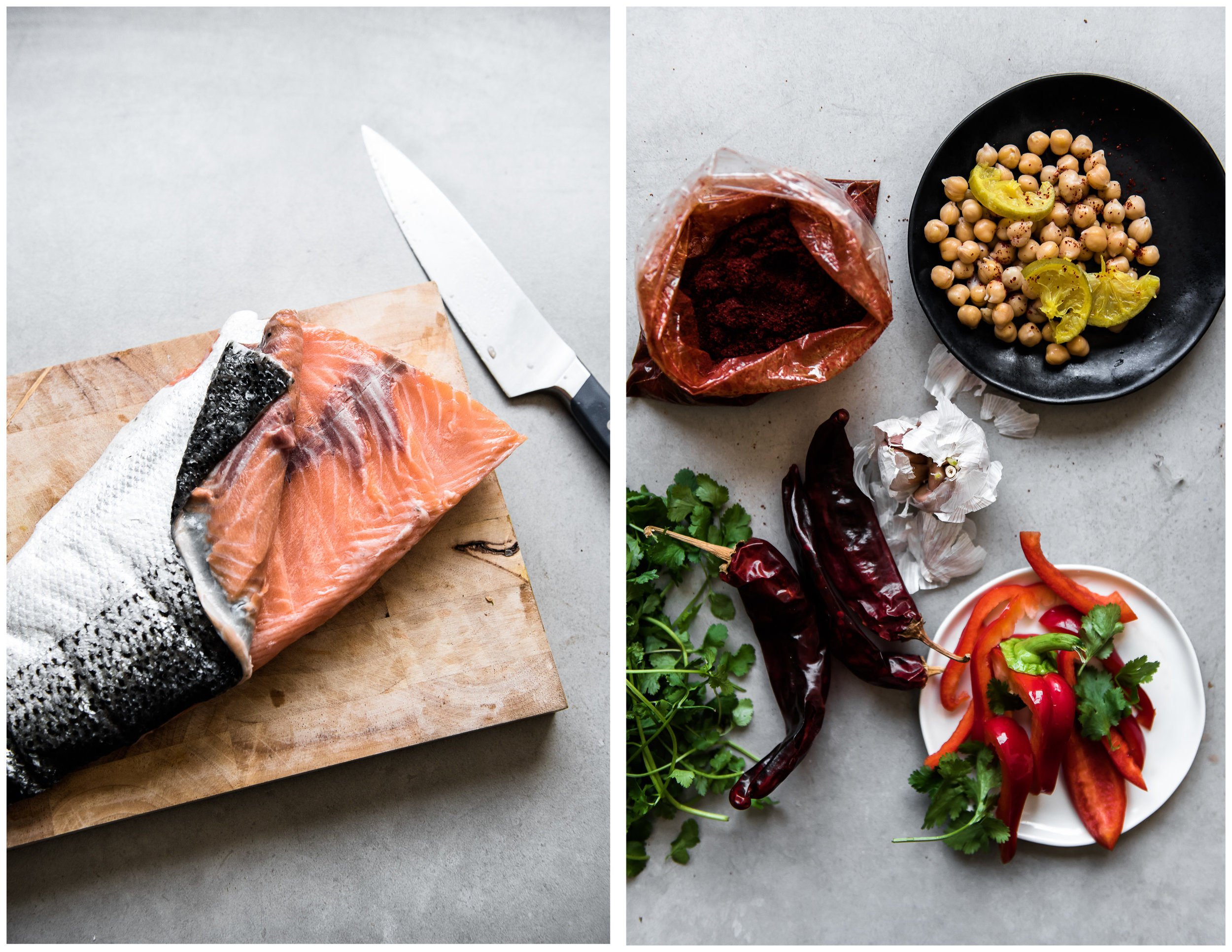Moroccan Fish with Chickpeas and Preserved Lemons | Gather a Table