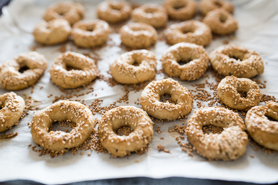 Ka'ak: Syrian Cookies with Sesame and Caraway Seeds | Gather a Table