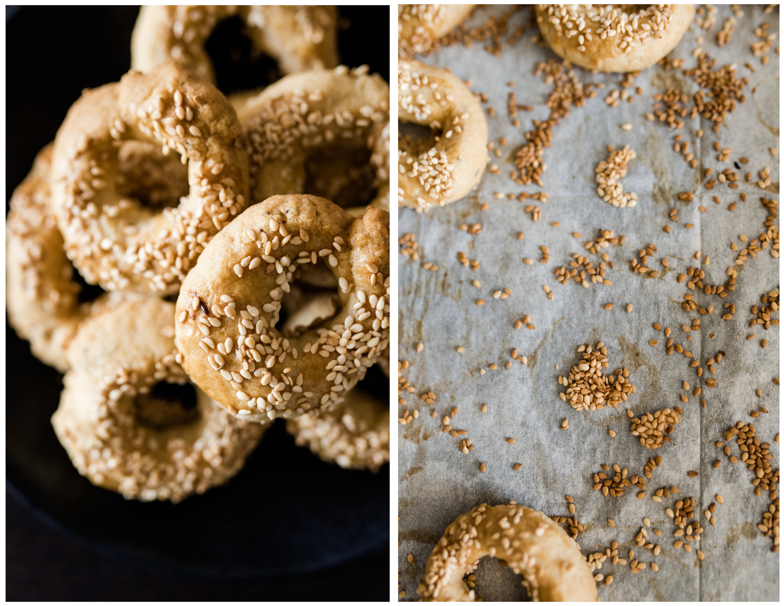 Ka'ak: Syrian Cookies with Sesame and Caraway Seeds | Gather a Table