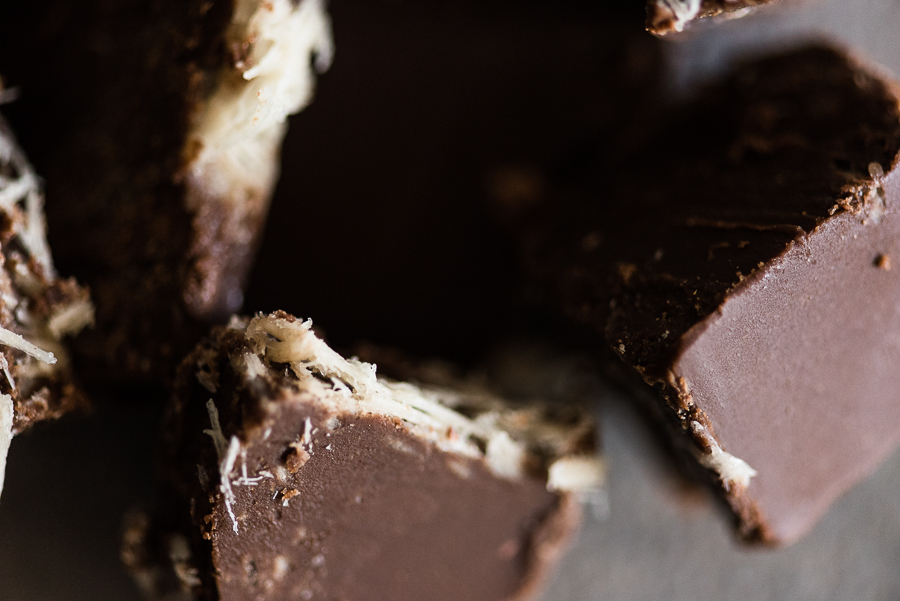 Tahini Truffles with Cacao Nibs and Shredded Halva | Gather a Table