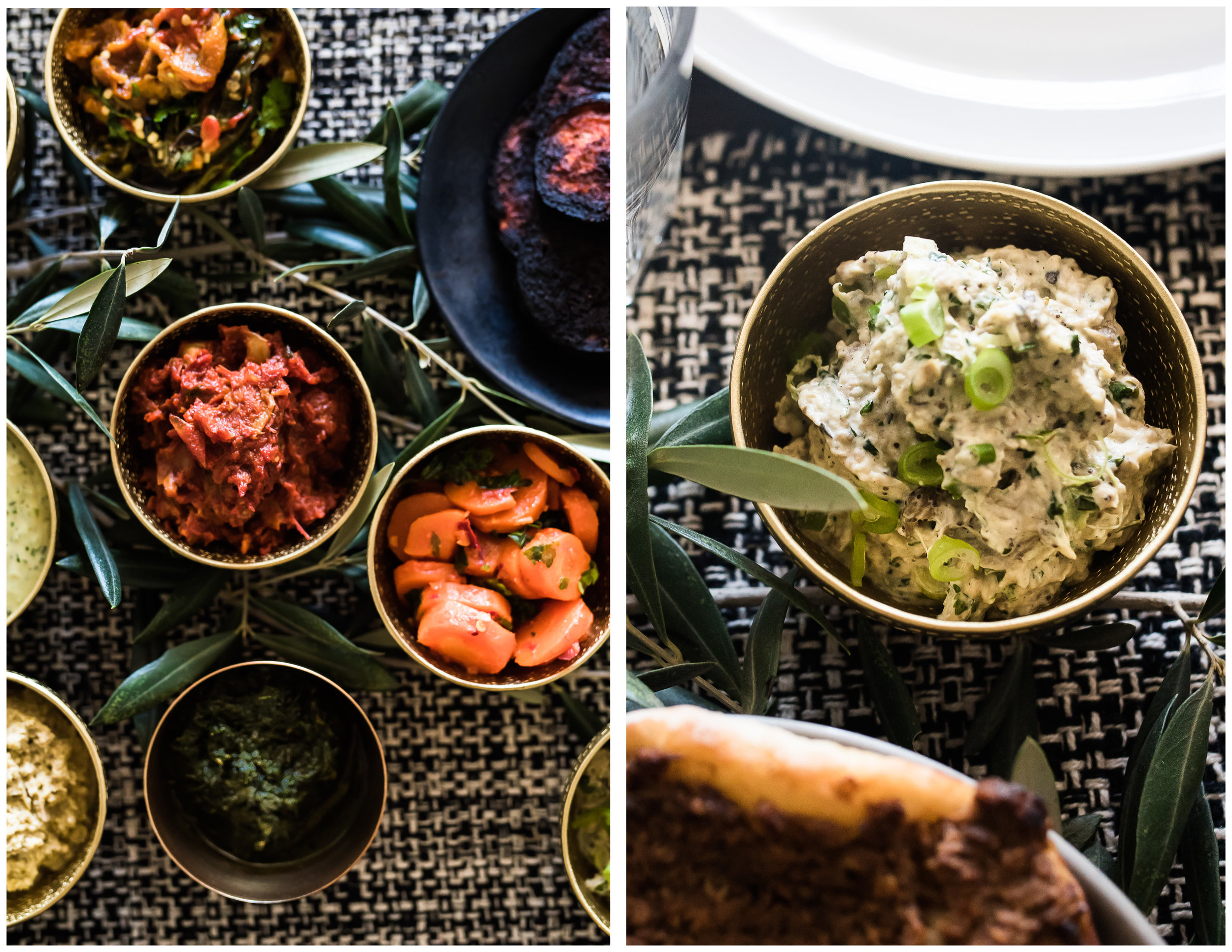 Shabbat Dips & Salads | Gather a Table
