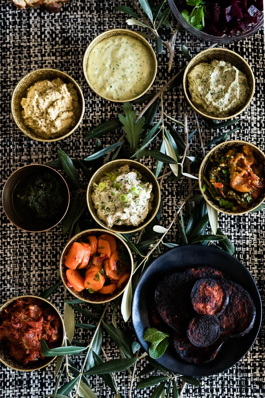 Shabbat Dips & Salads | Gather a Table