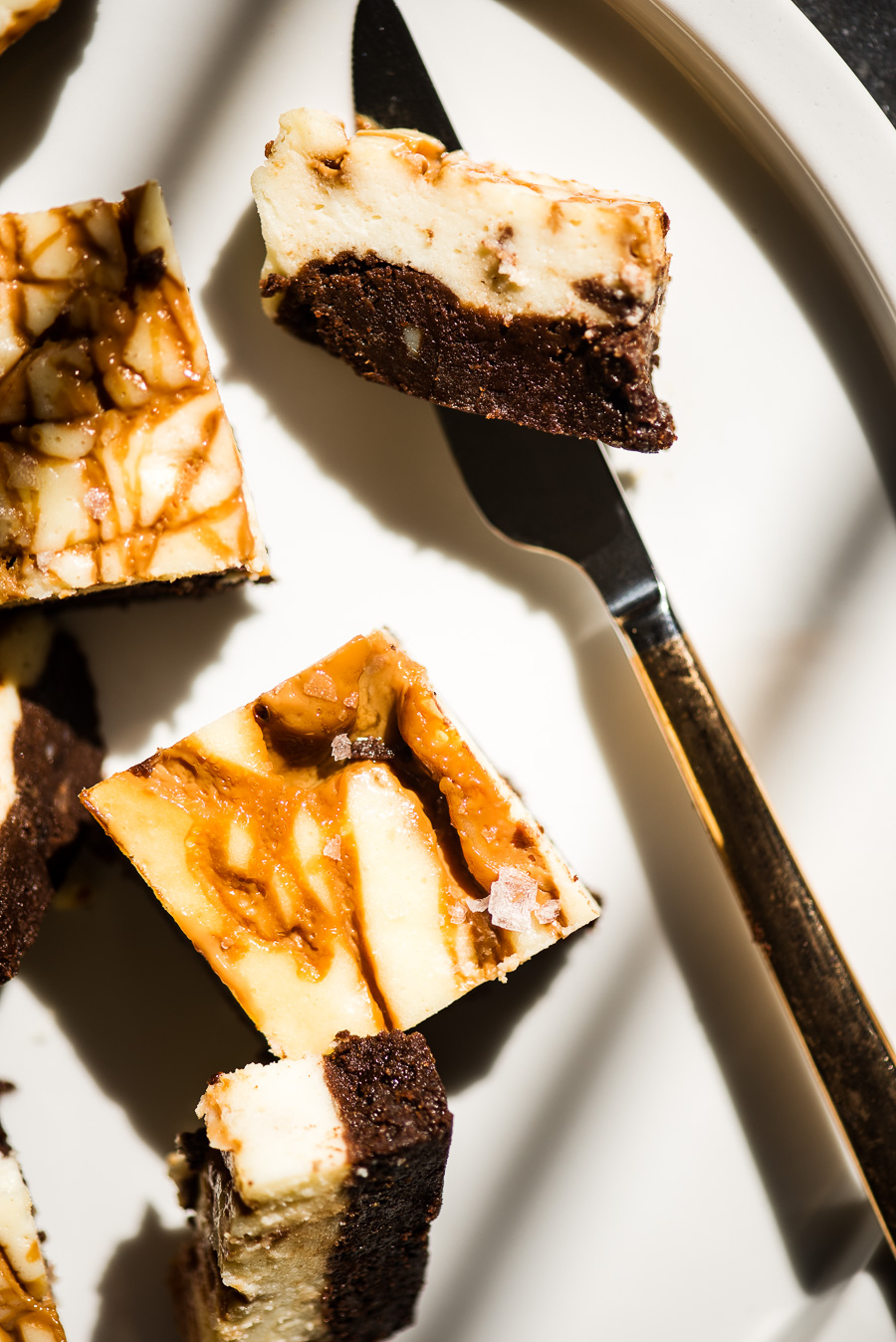 Dulce de Leche Cheesecake Brownie| Gather a Table