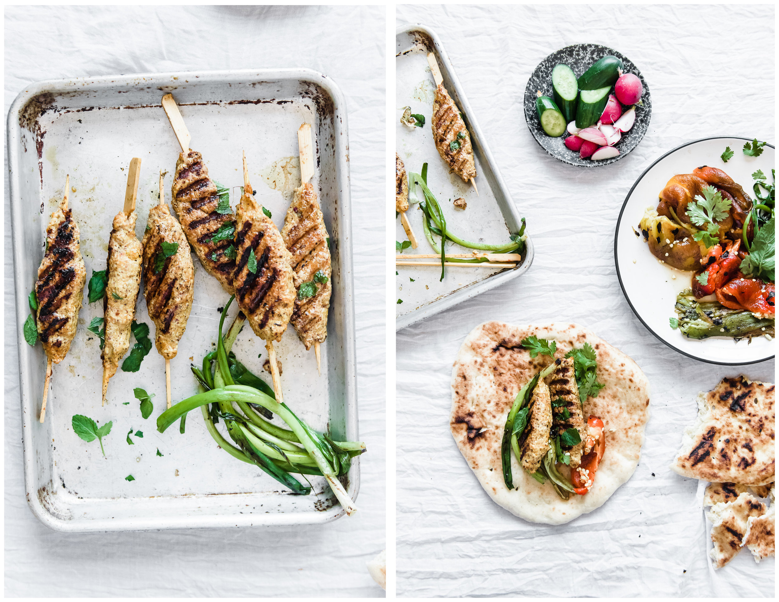 Chicken Koobideh- Persian Kabobs | Gather a Table