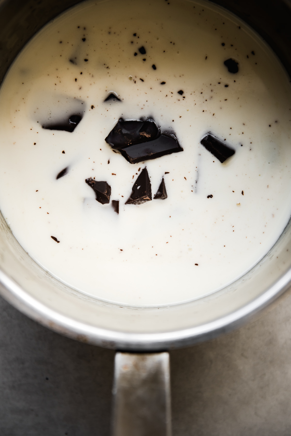 Dark Chocolate Tahini Caramel Tart | Gather a Table