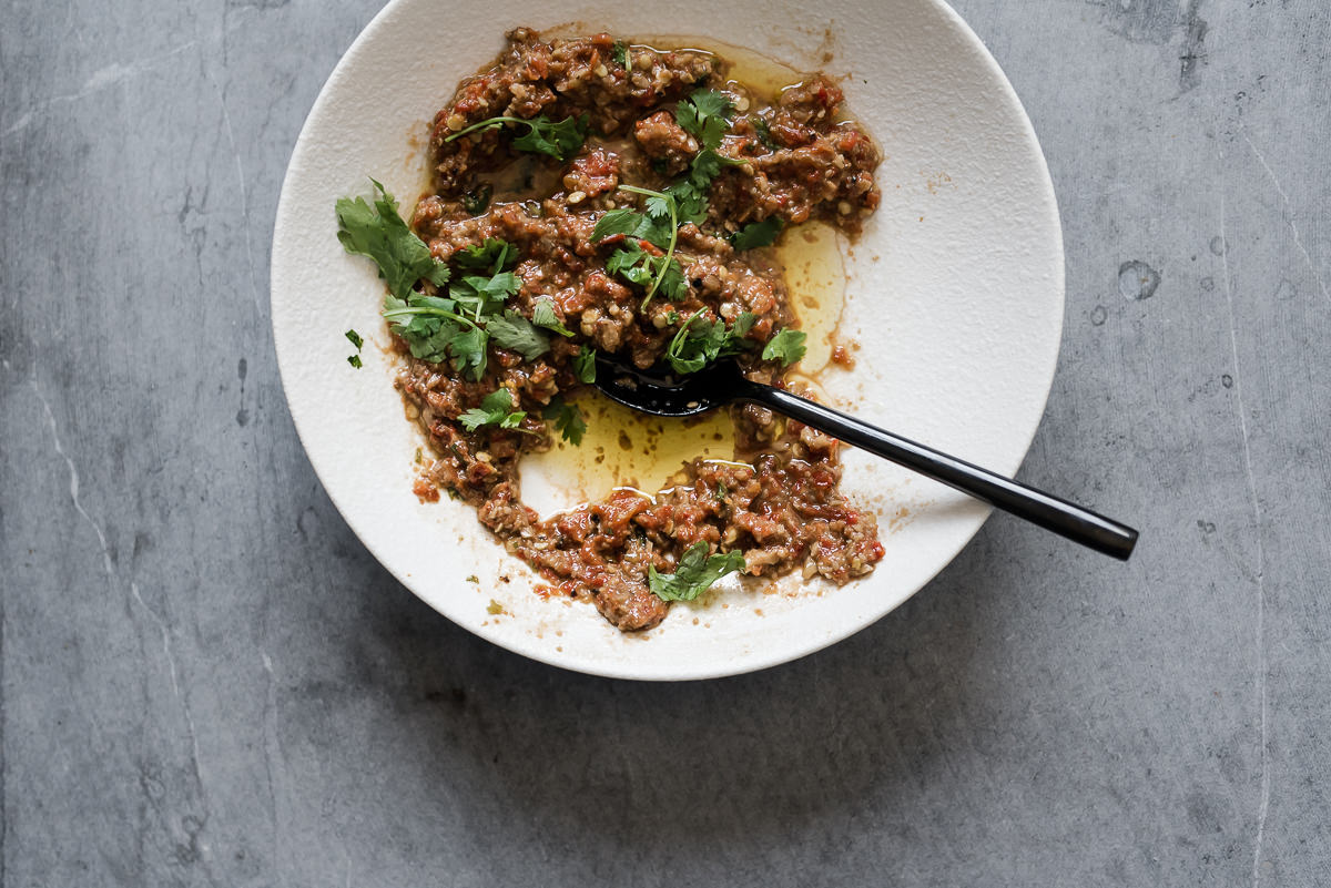 Copy of Muhammara - Roasted Red Pepper Dip | Gather a Table