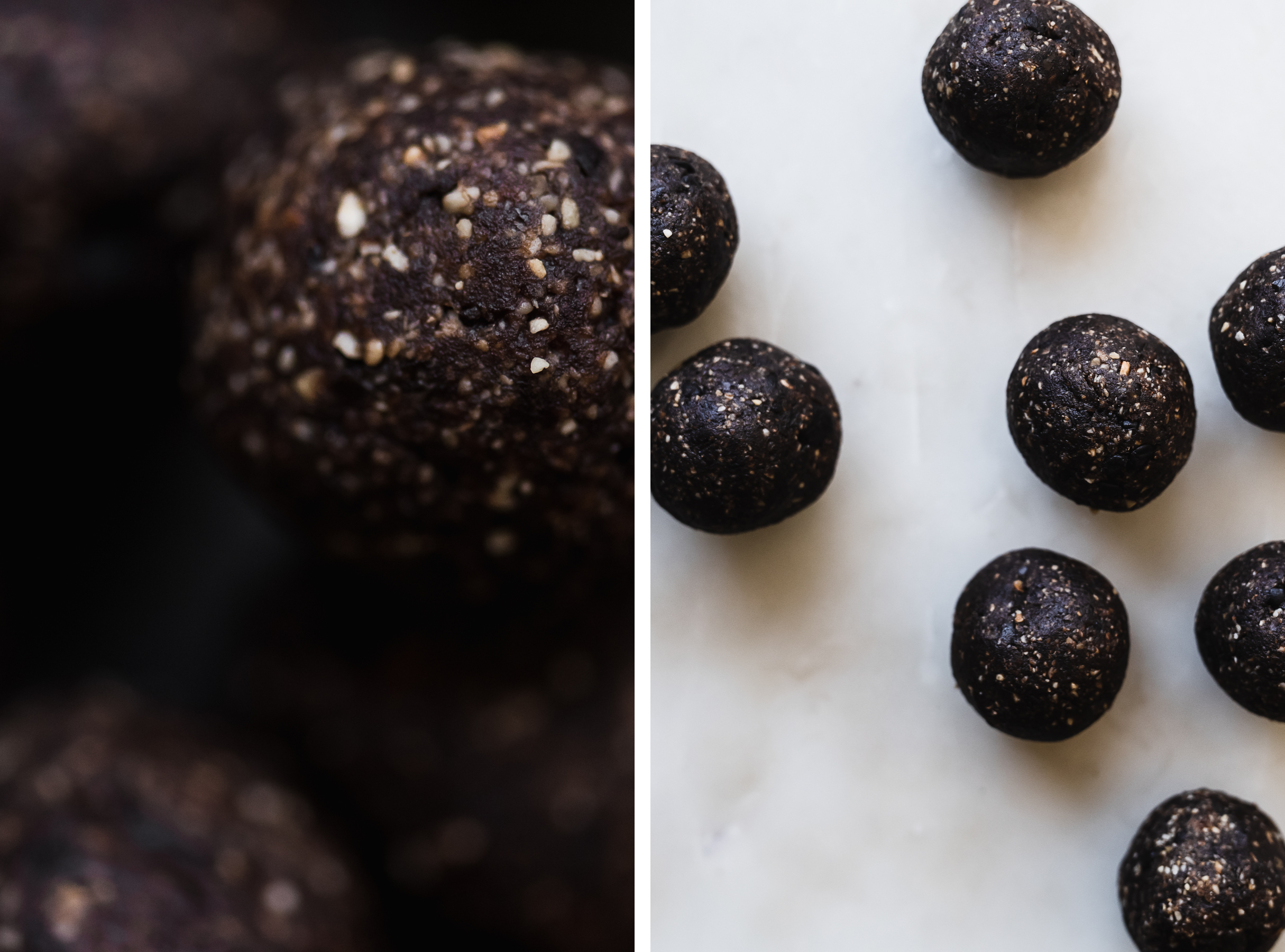 Chocolate Hazelnut Date Balls | Gather a Table