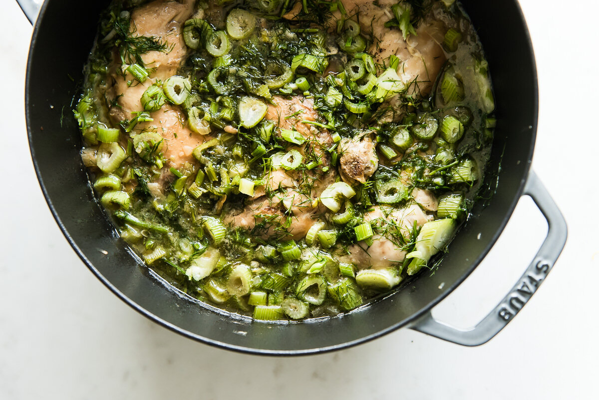 Braised Fennel Chicken | Gather a Table