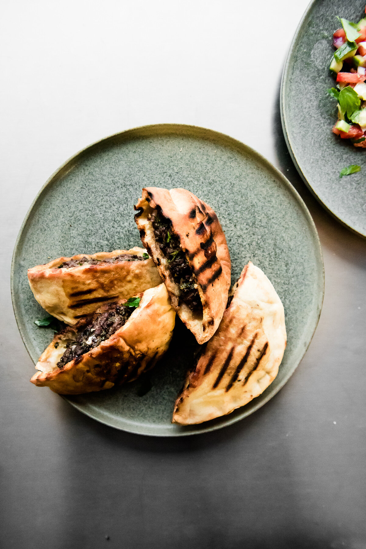 Arayes - Grilled Meat Stuffed Pitas | Gather a Table