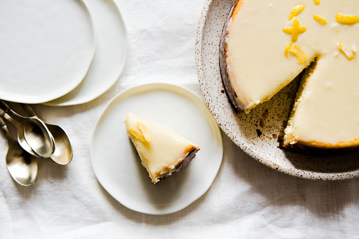 Lemoncello Ricotta Cheesecake | Gather a Table