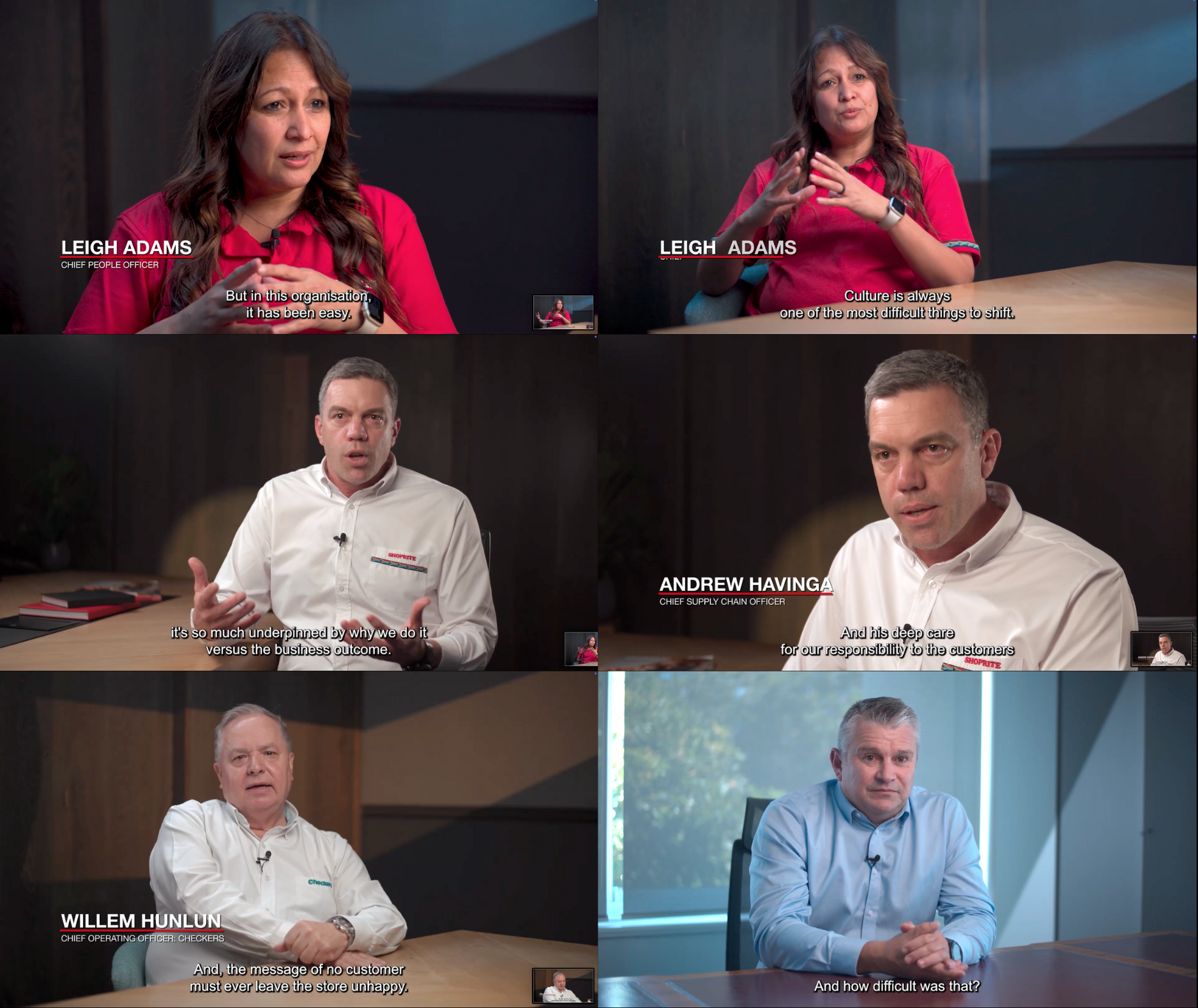 Corporate Interviews