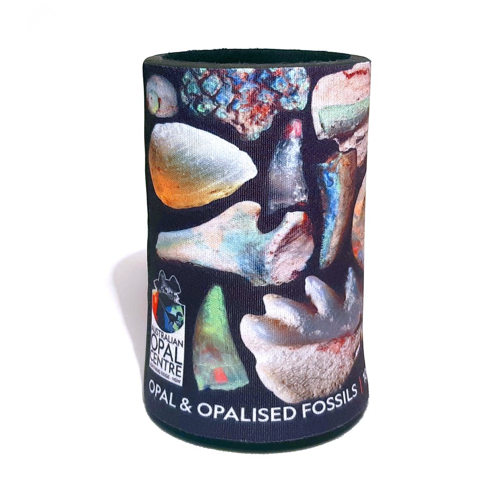 Stubby holder - Opalised fossils