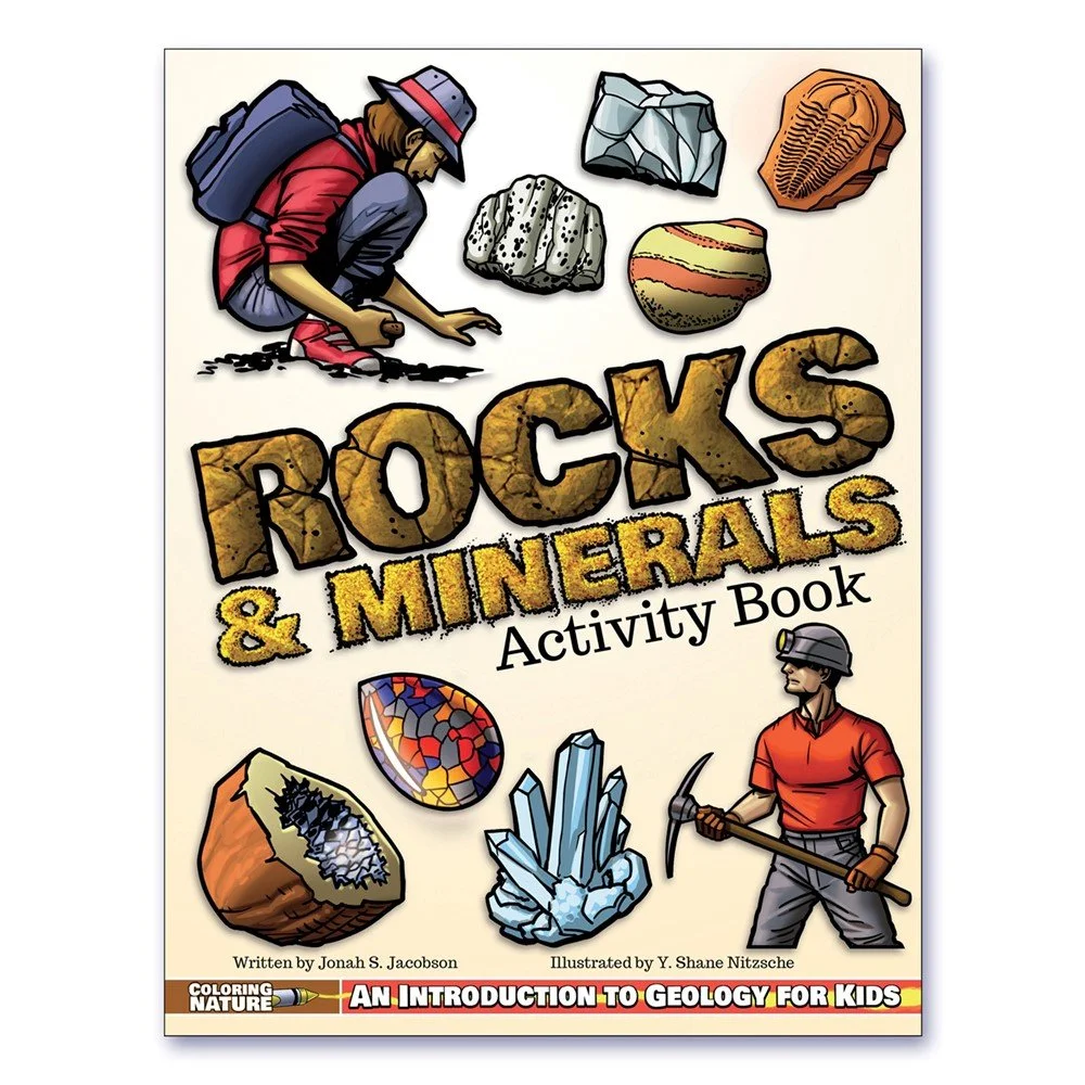 Rocks & Minerals Activity Book