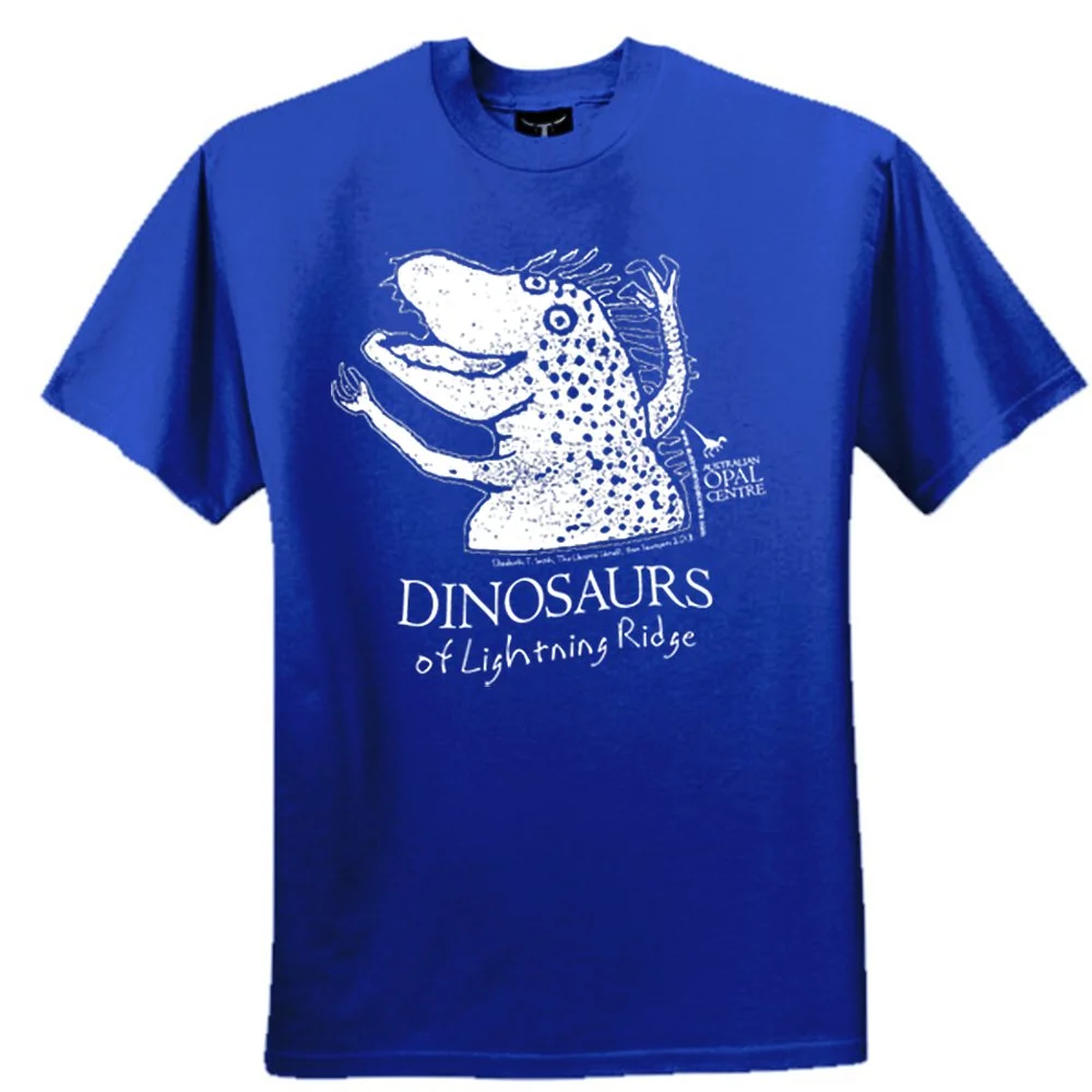 Dino T-Shirt Adult - Royal Blue