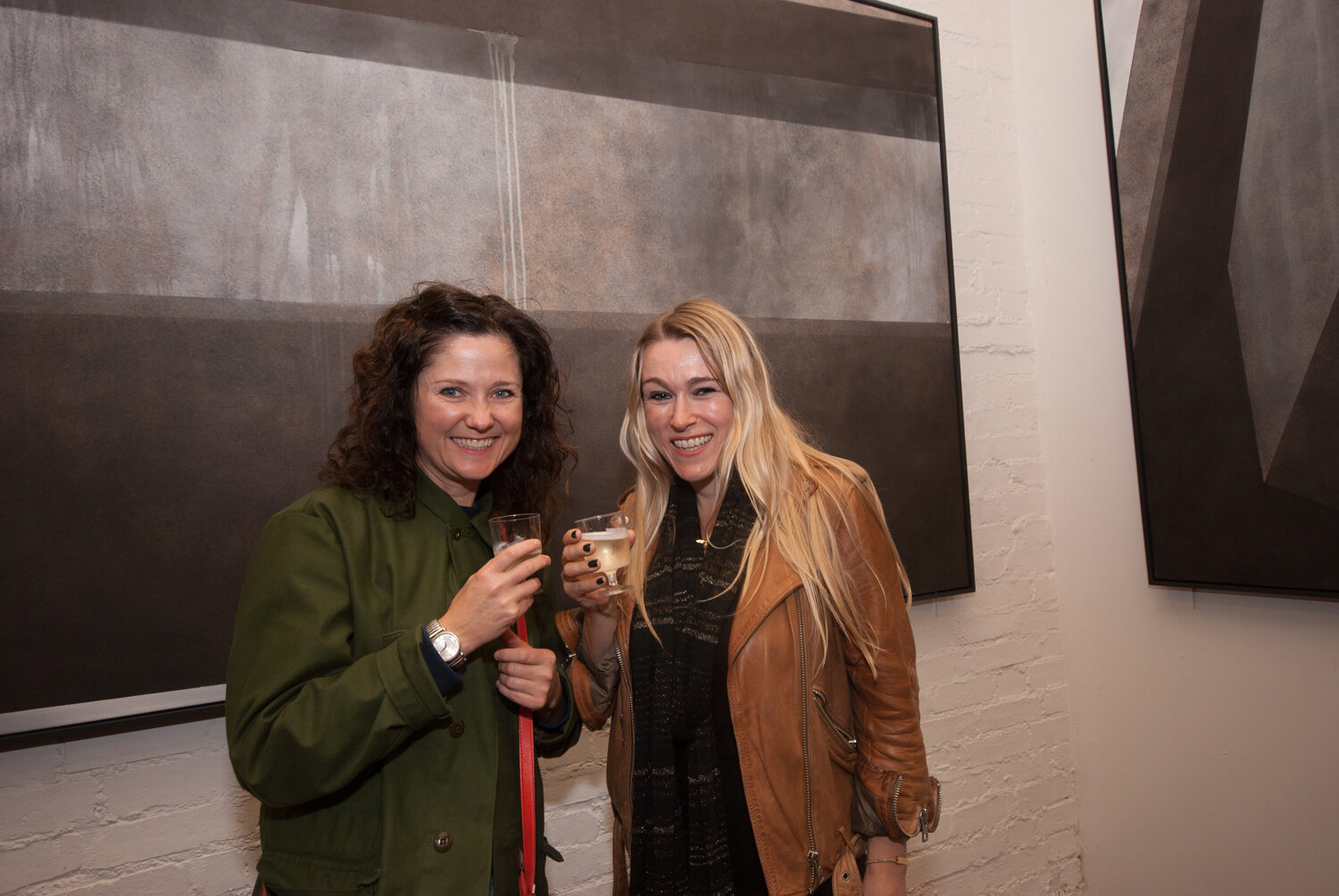 Launch night art preview exhibition photography. Pictorem gallery Robert William Jackson