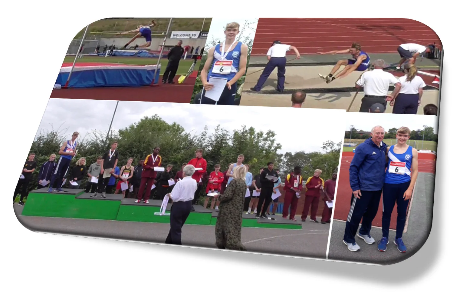 National Gold for Reading AC Athlete