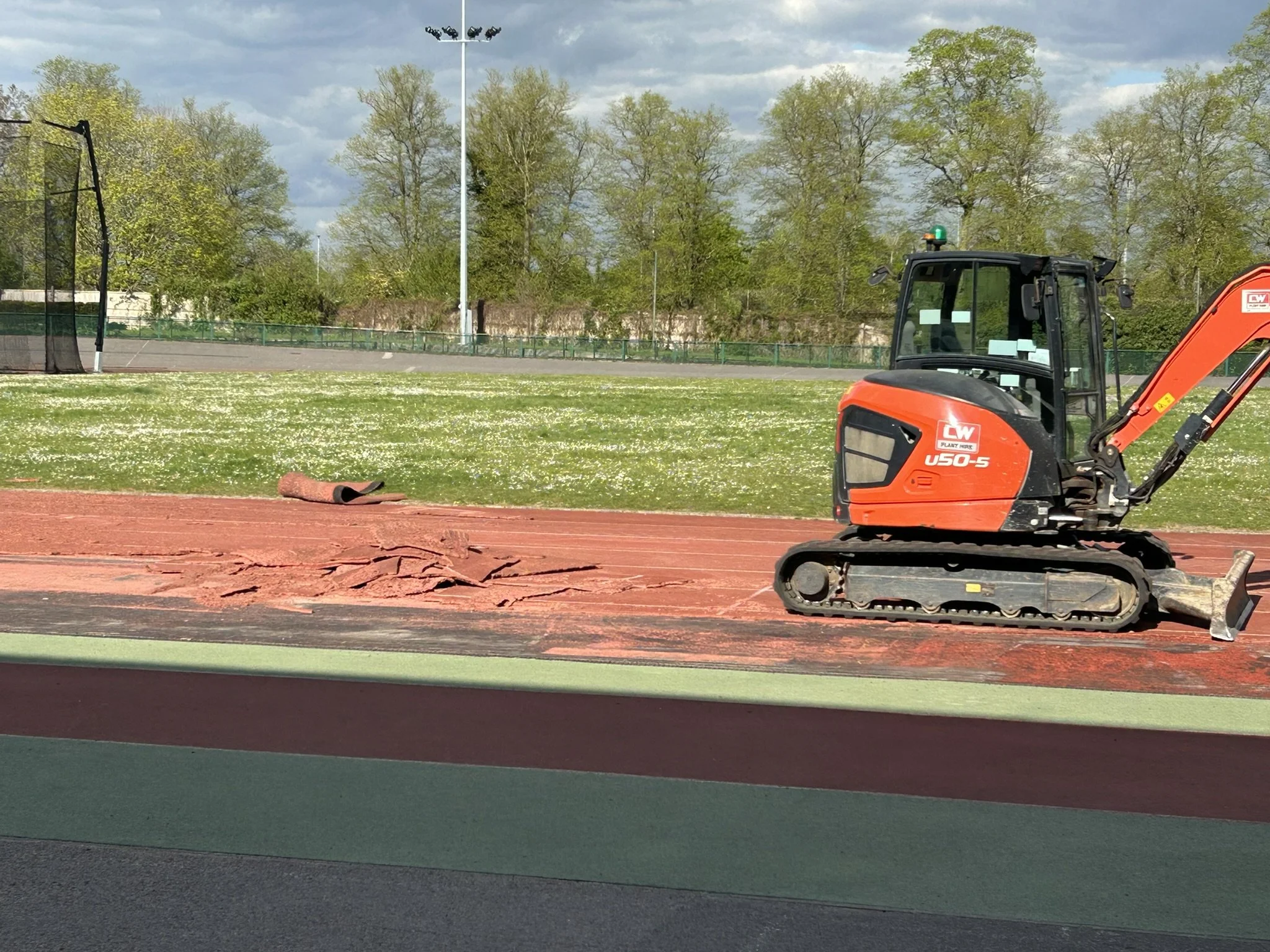 Alternative Training Venues During Palmer Park Resurfacing