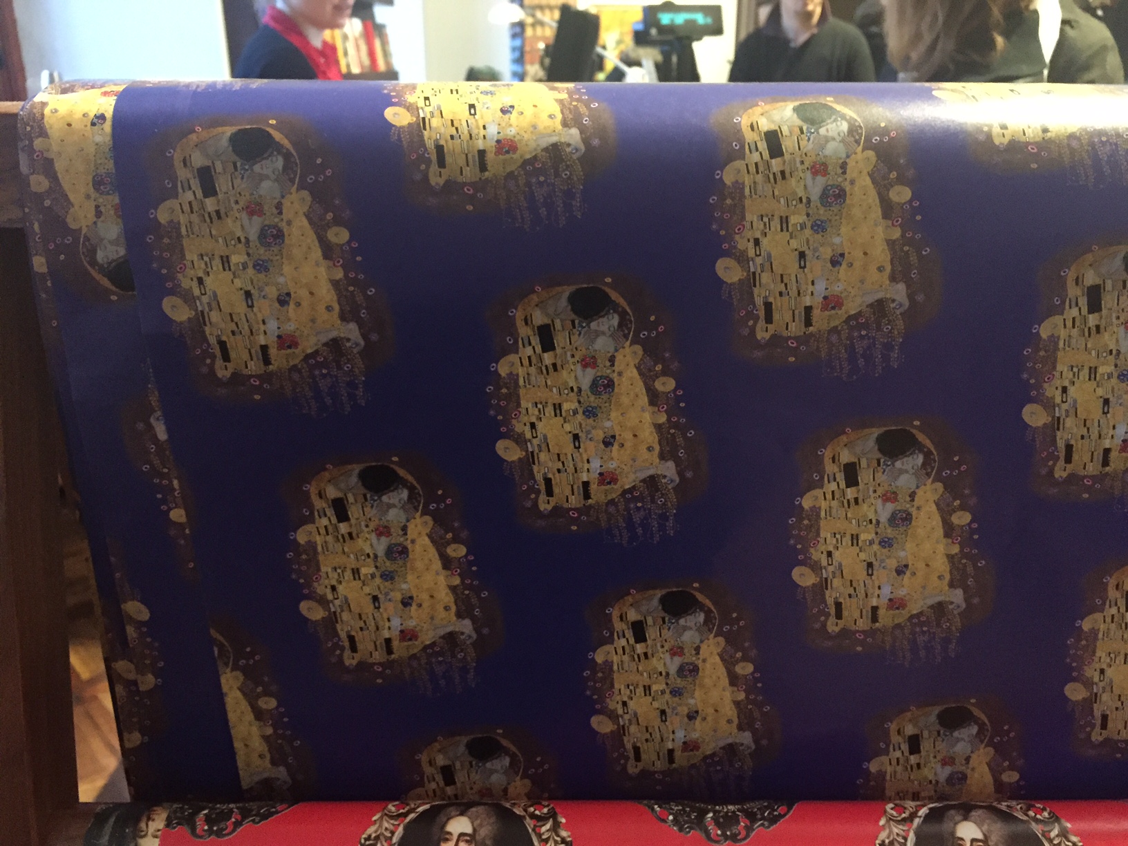 Klimt wrapping paper