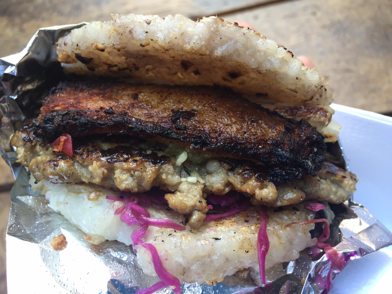 sushi burger