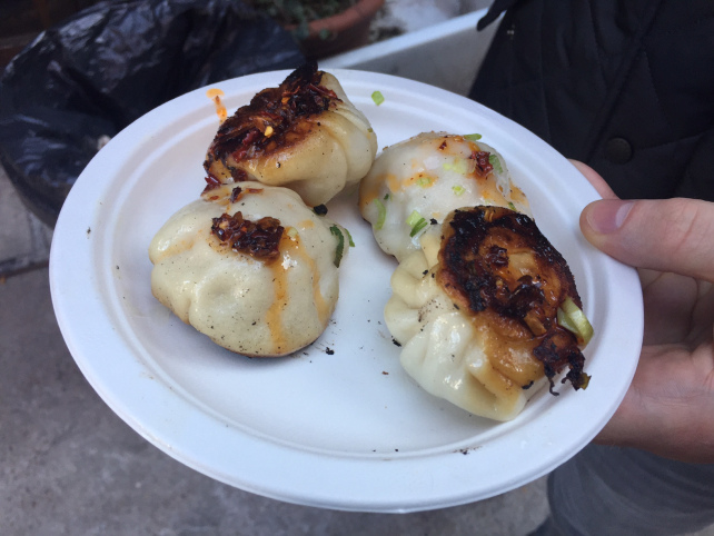 dumplings from Maltby Street market