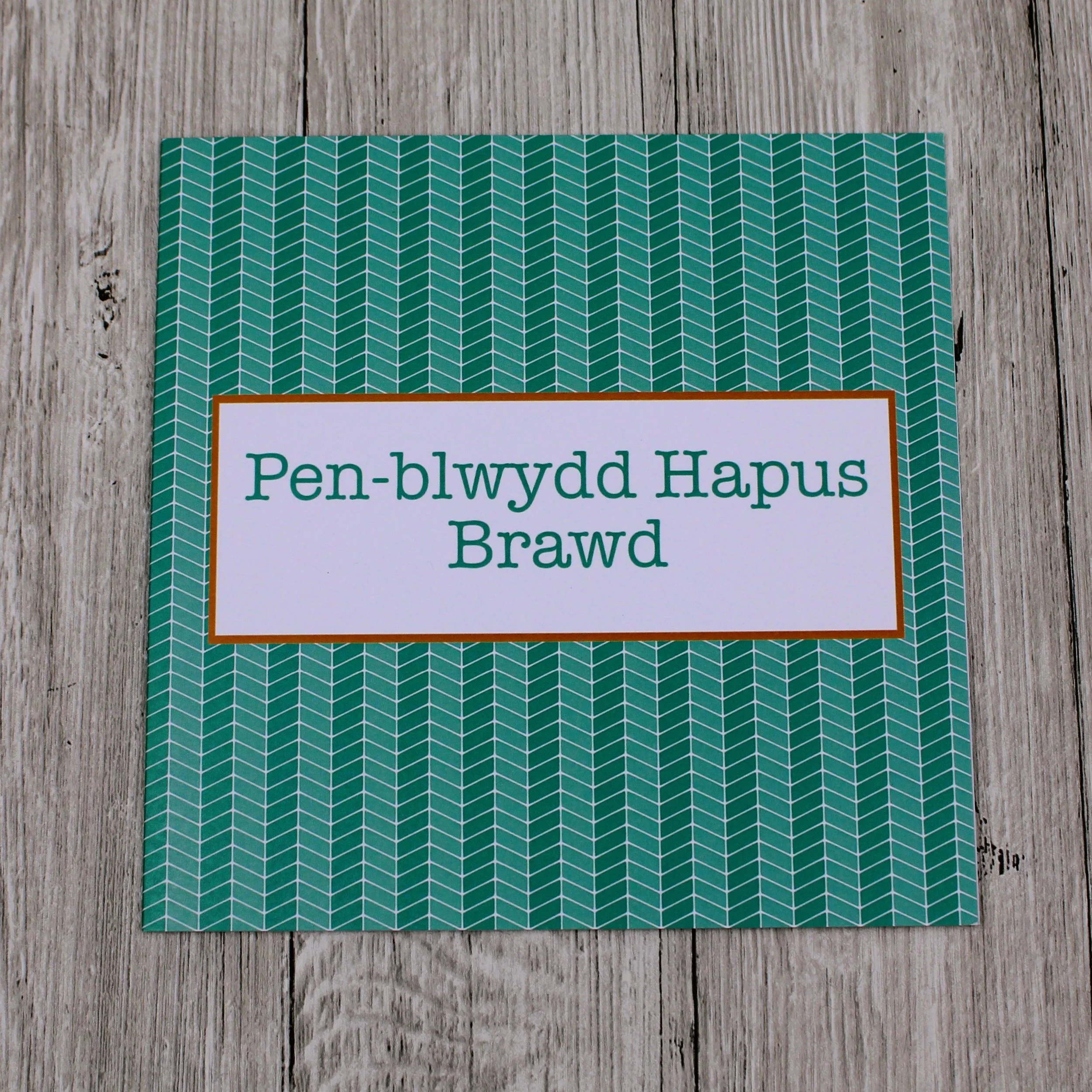 Cerdyn Pen-blwydd Hapus Gwrywaidd (CP16)