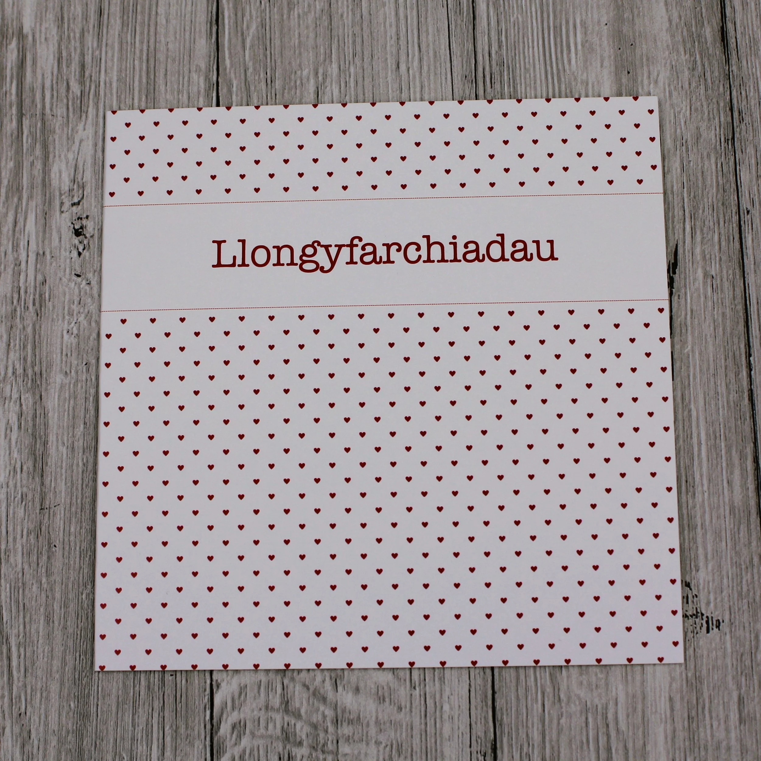 Cerdyn Llongyfarchiadau (CP40)