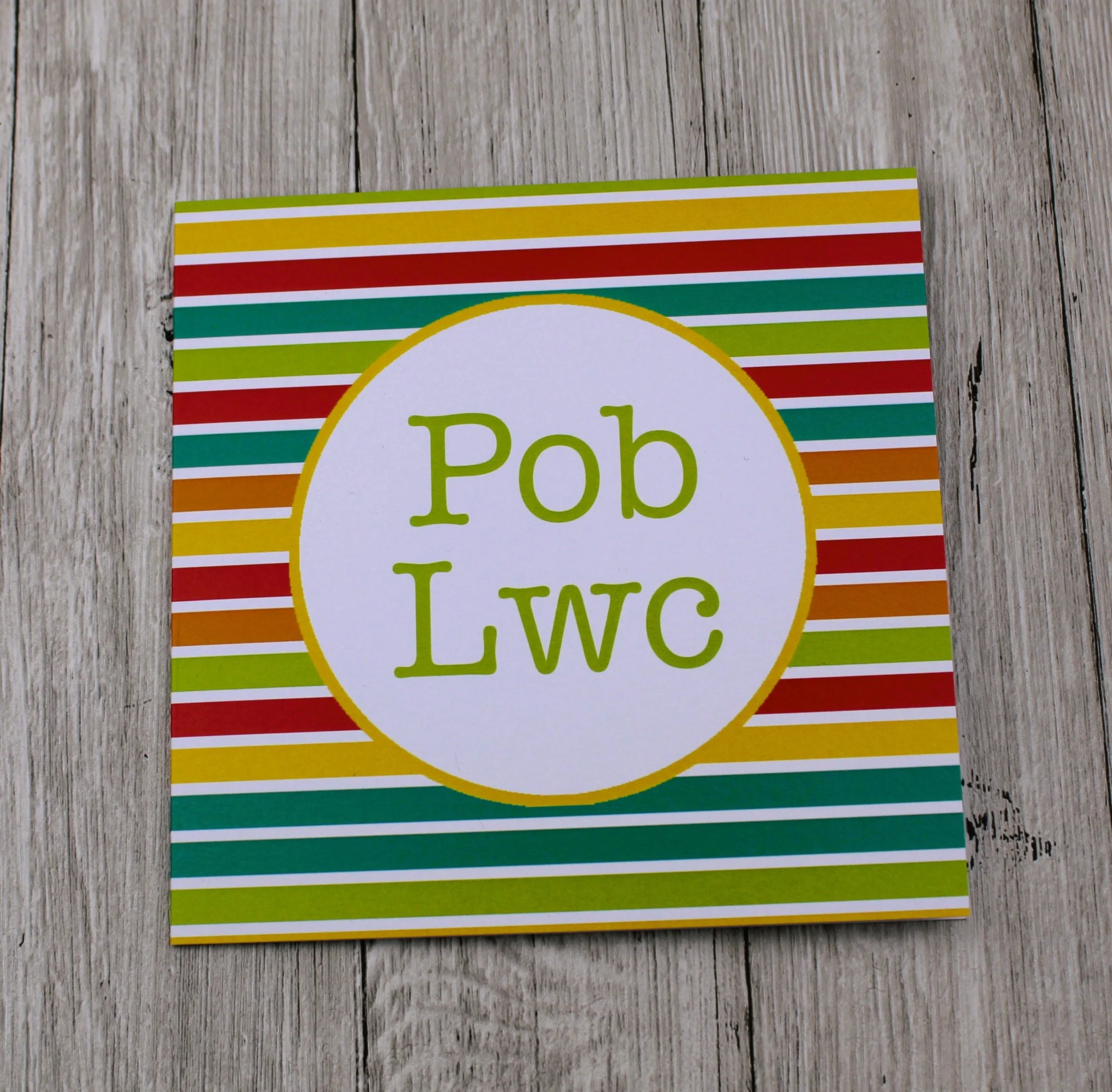 Cerdyn Pob Lwc (CP33)